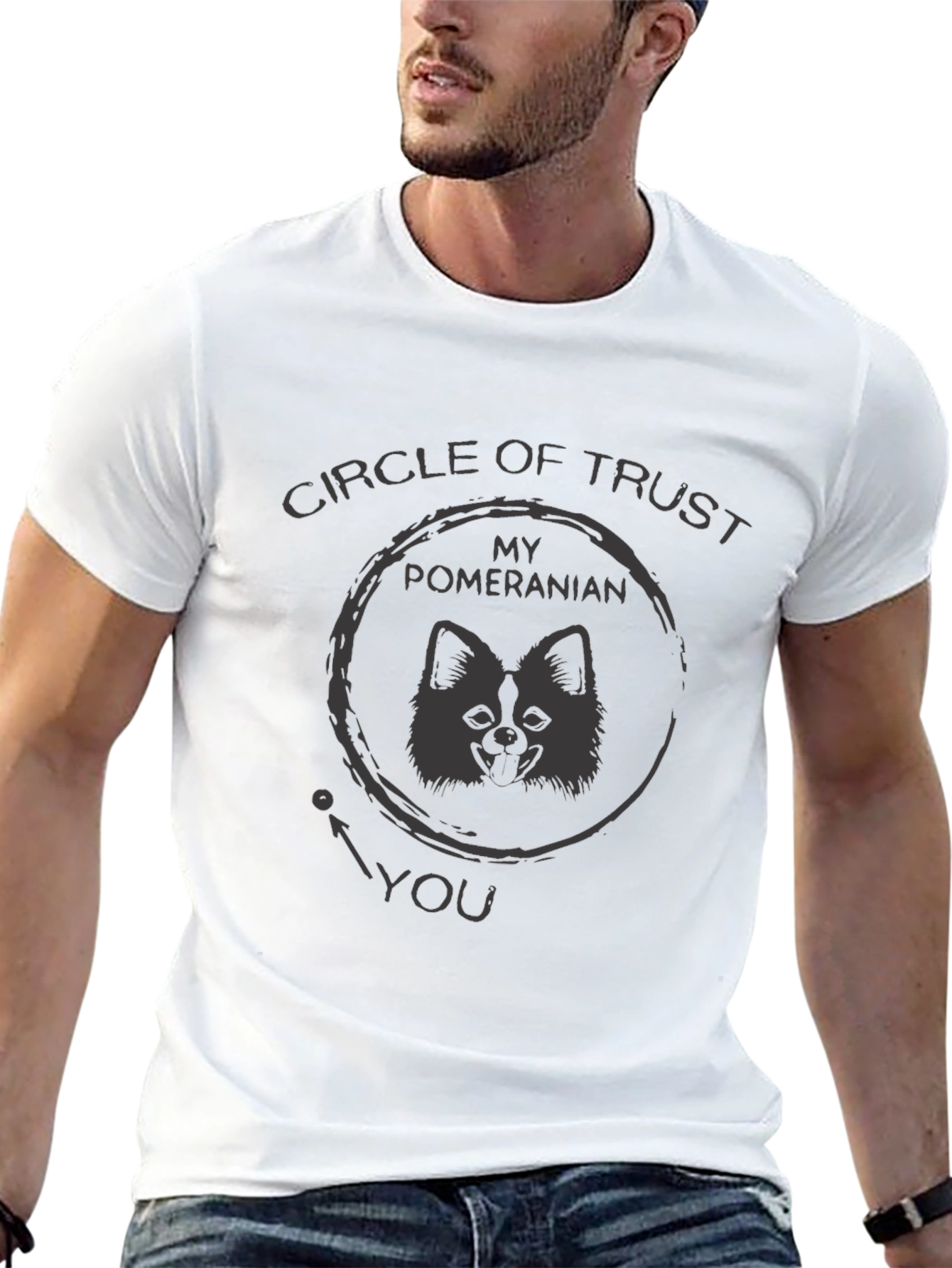 Circle of Trust Pomeranian T-Shirt