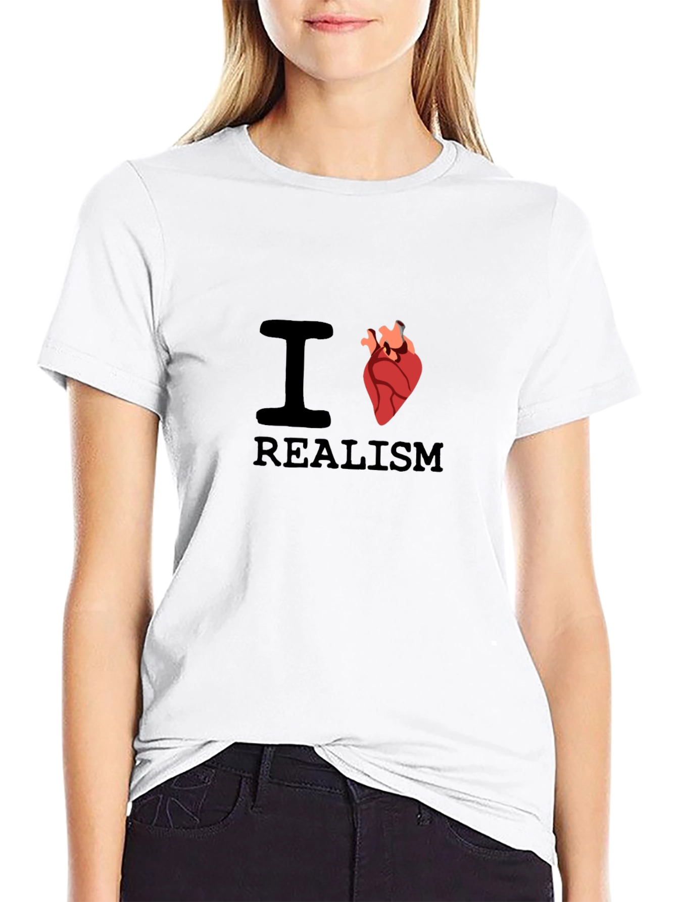 I Heart Realism Graphic T-Shirt