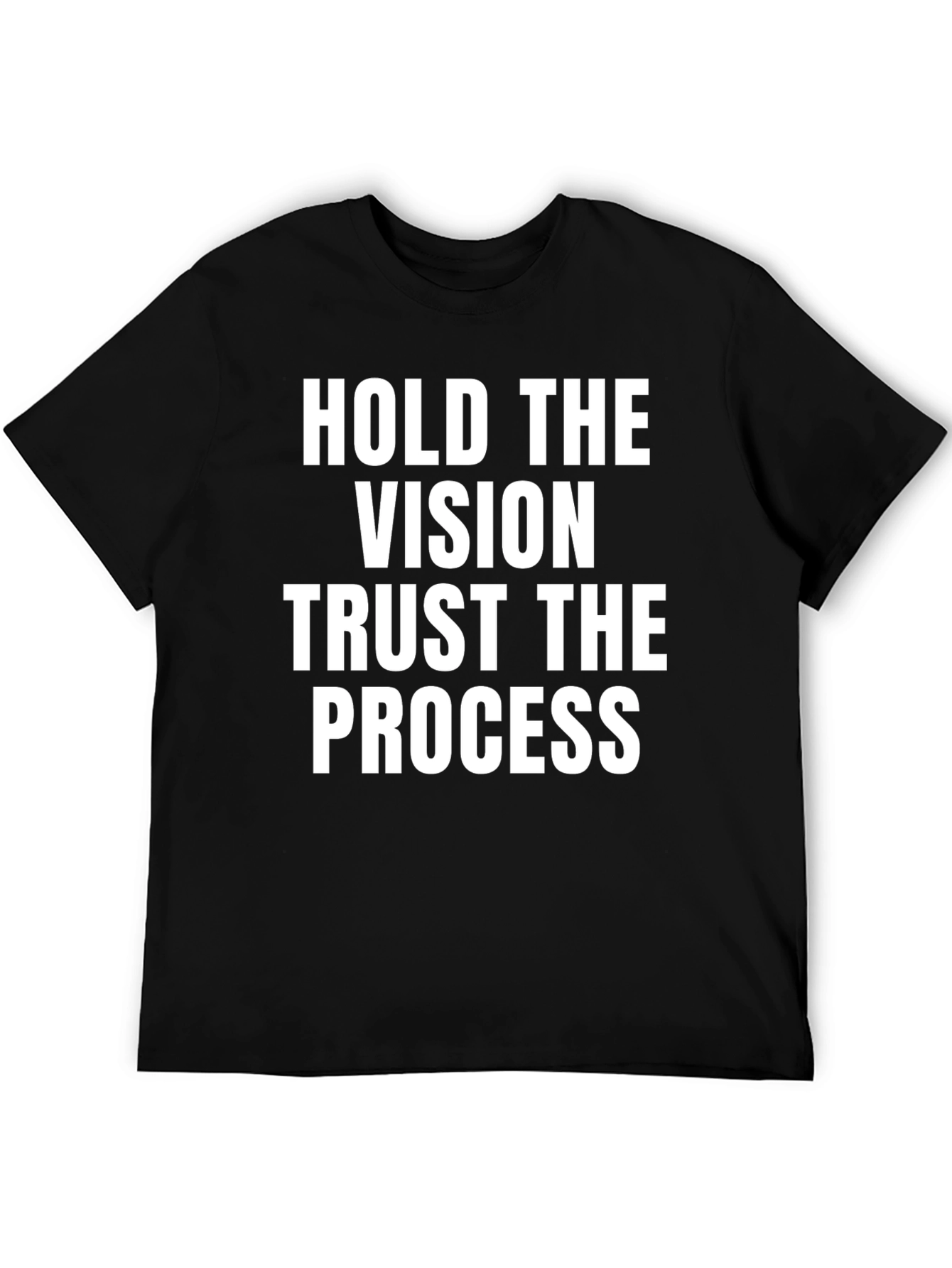 Vision Trust Process Black Graphic Tee