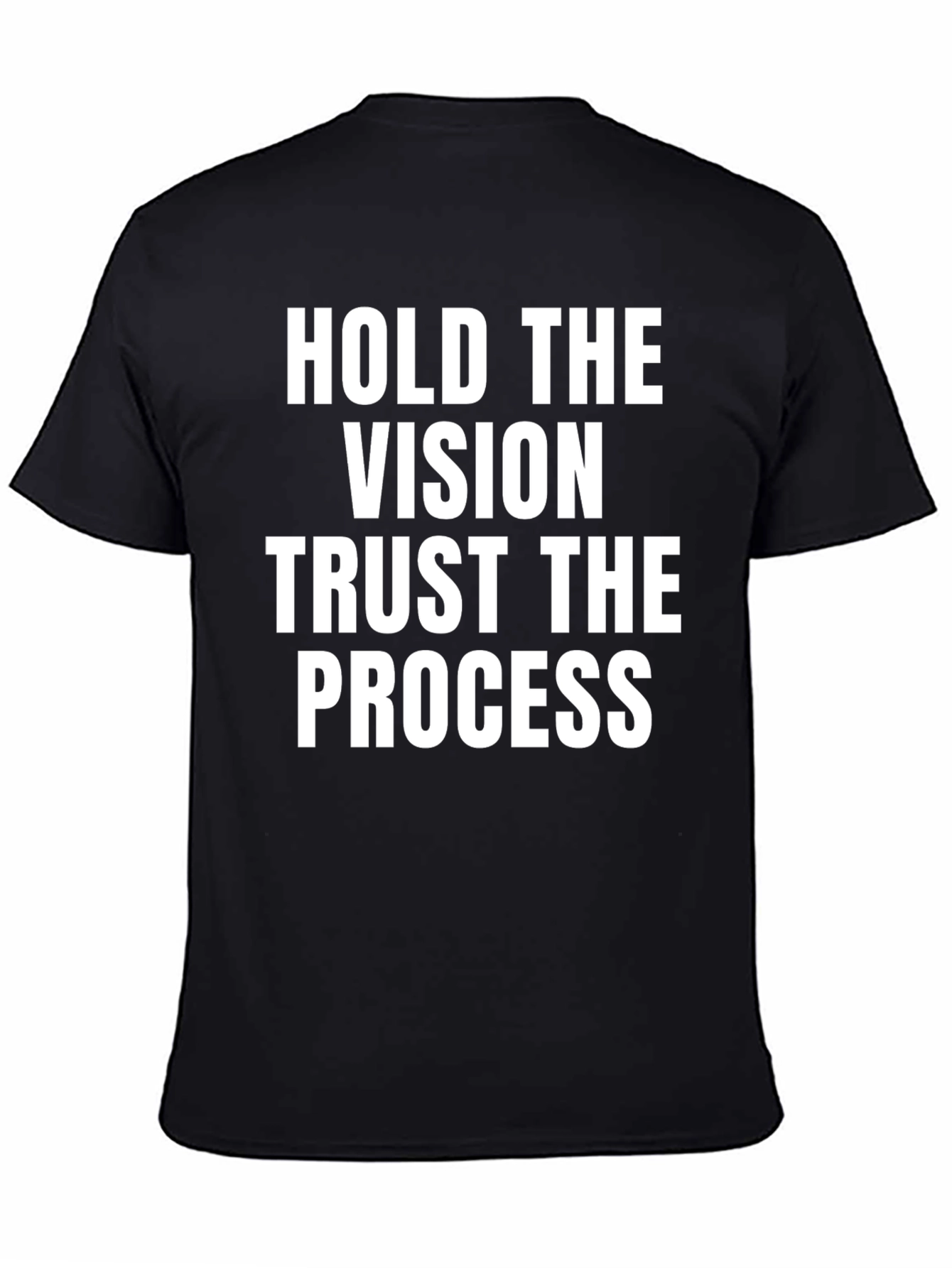 Vision Trust Process Black Graphic Tee