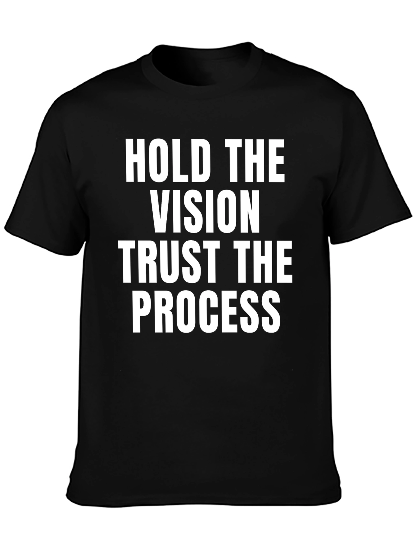 Vision Trust Process Black Graphic Tee