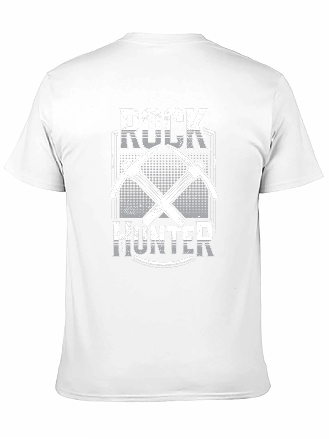 Rock Hunter Graphic Tee - Black Cotton T-Shirt
