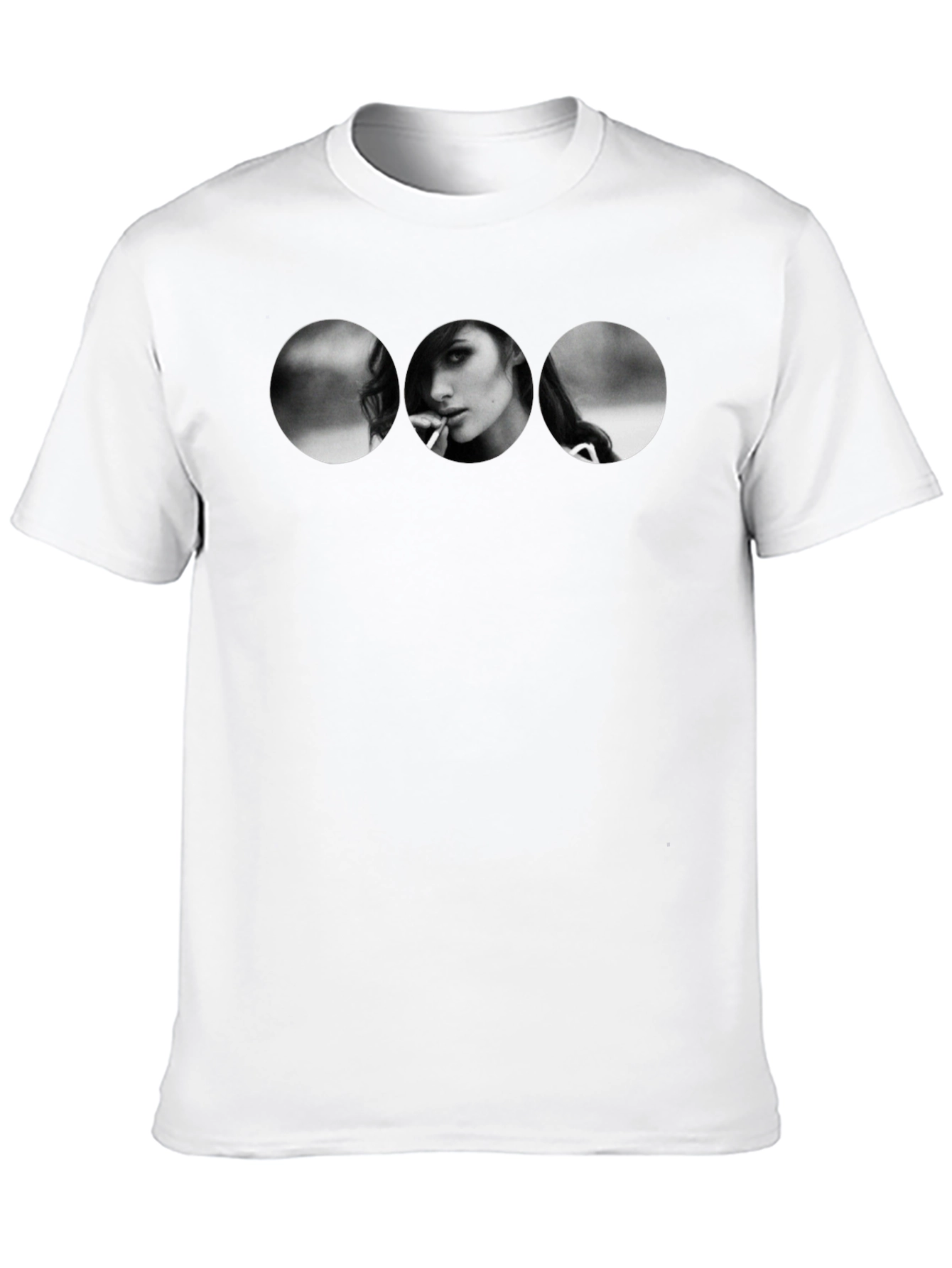 Black Graphic Tee - Keira Knightley
