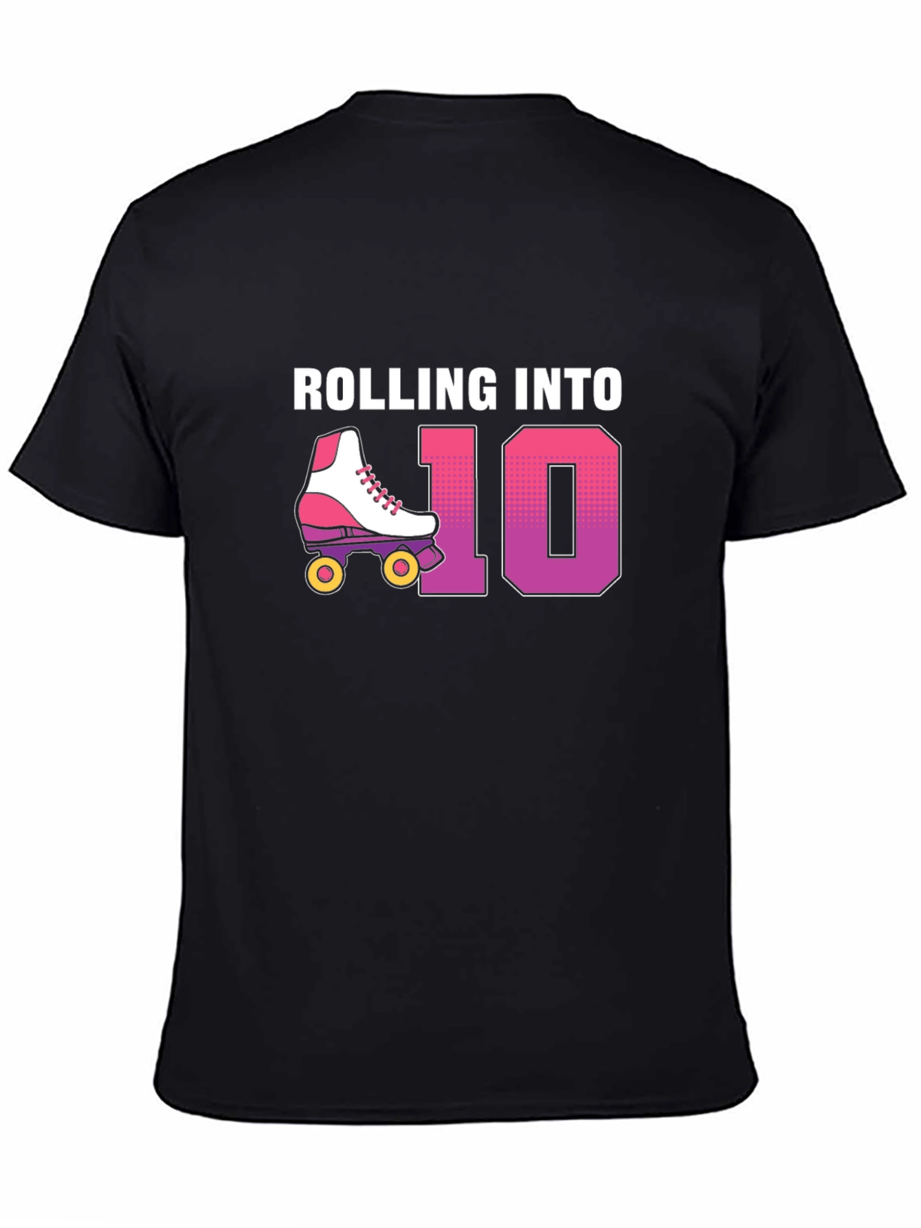Rolling Into 10th Birthday T-Shirt