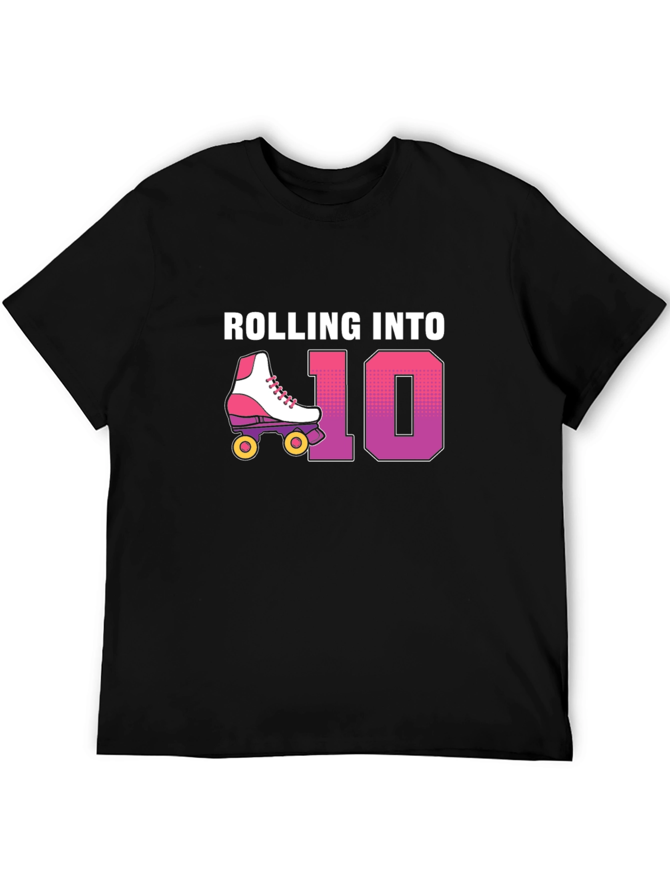 Rolling Into 10th Birthday T-Shirt