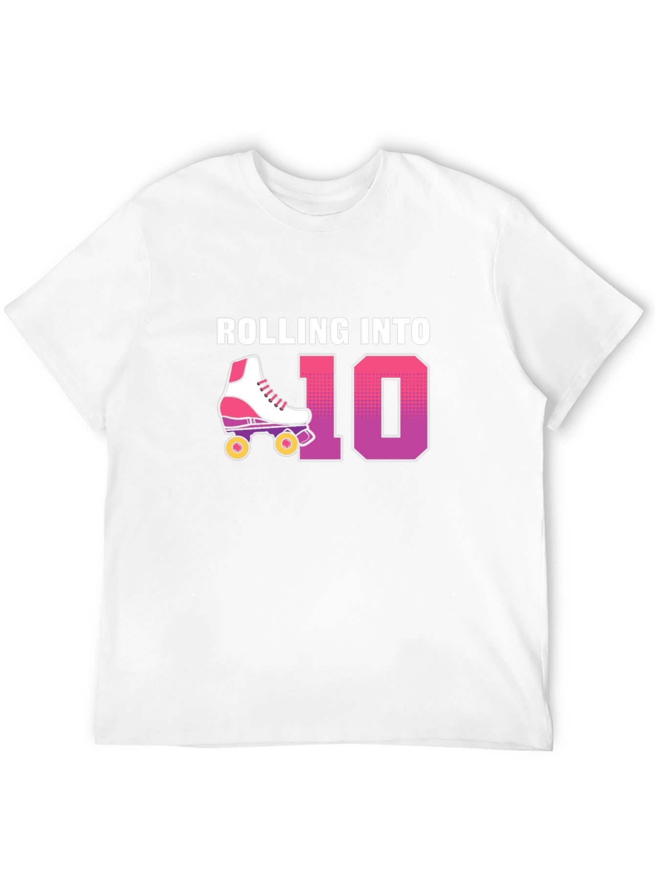 Rolling Into 10th Birthday T-Shirt