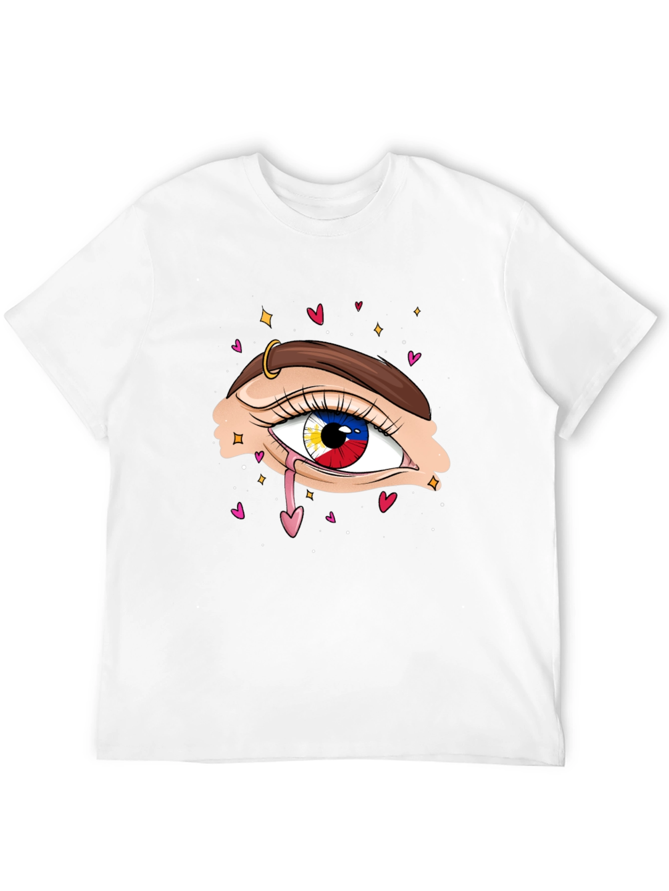 Eye Graphic Tee - Unique Design