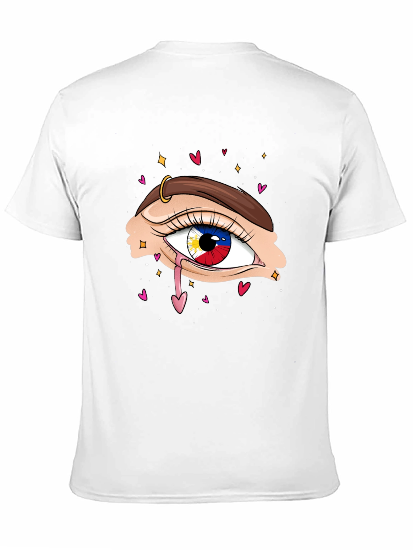 Eye Graphic Tee - Unique Design