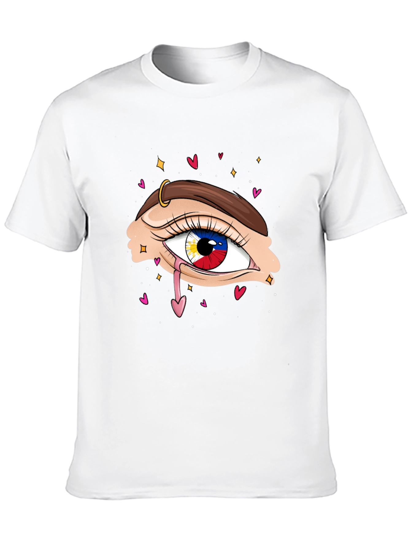 Eye Graphic Tee - Unique Design