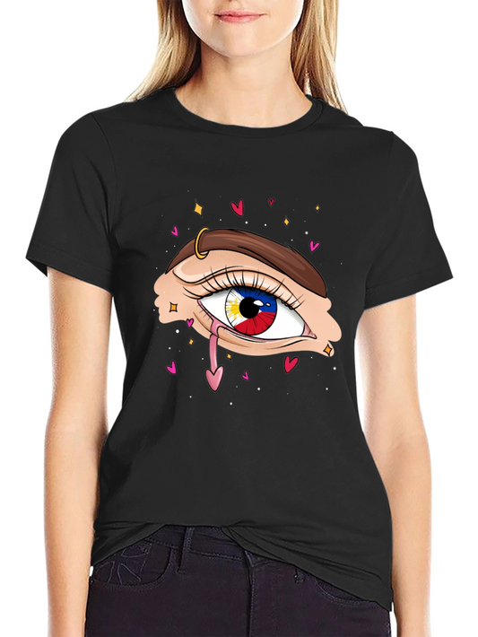 Eye Graphic Tee - Unique Design