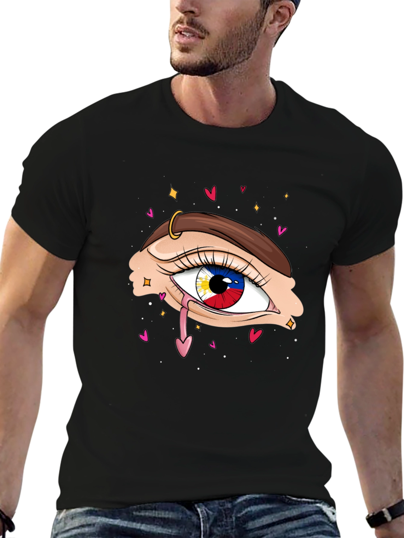 Eye Graphic Tee - Unique Design