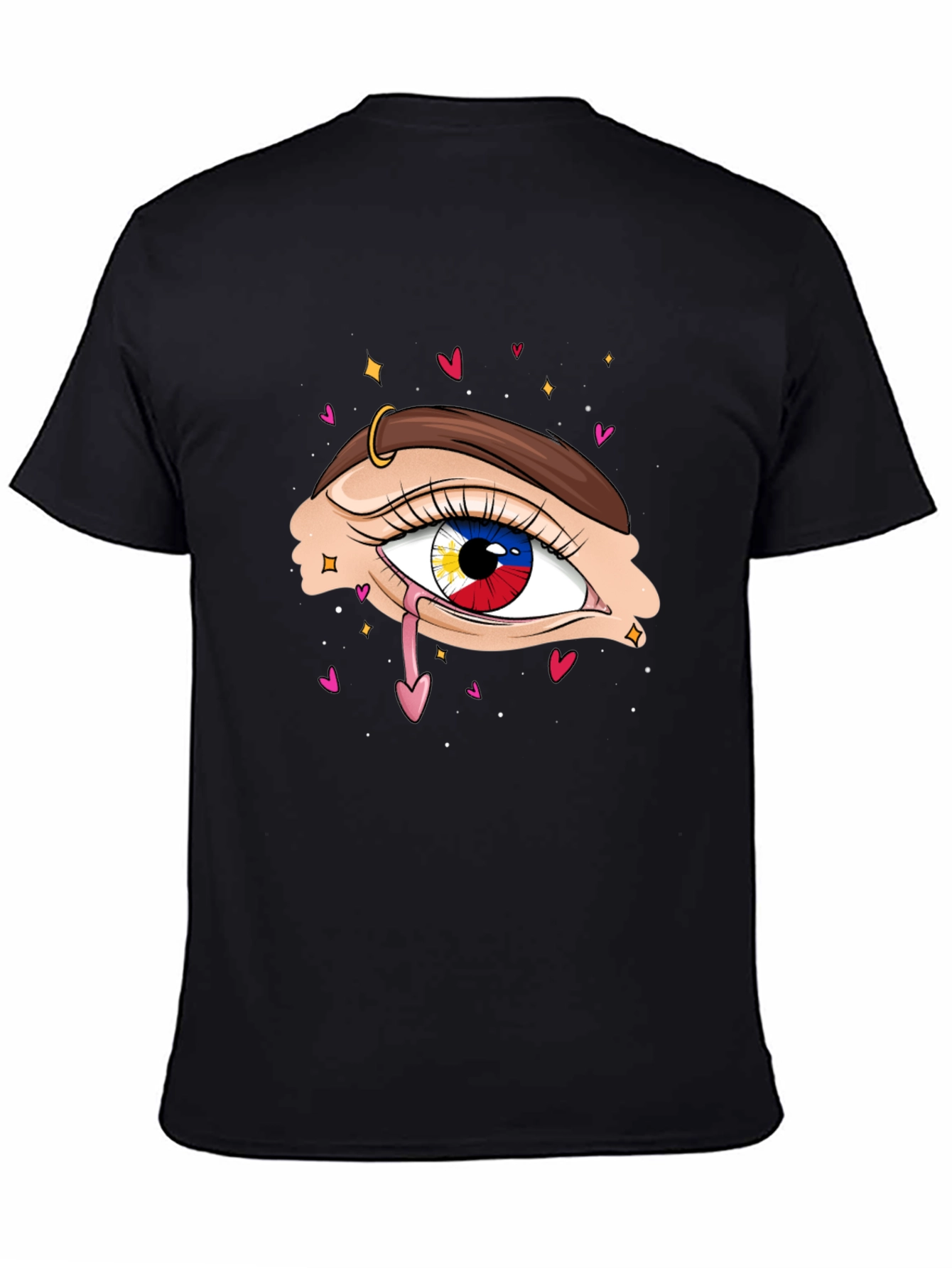 Eye Graphic Tee - Unique Design
