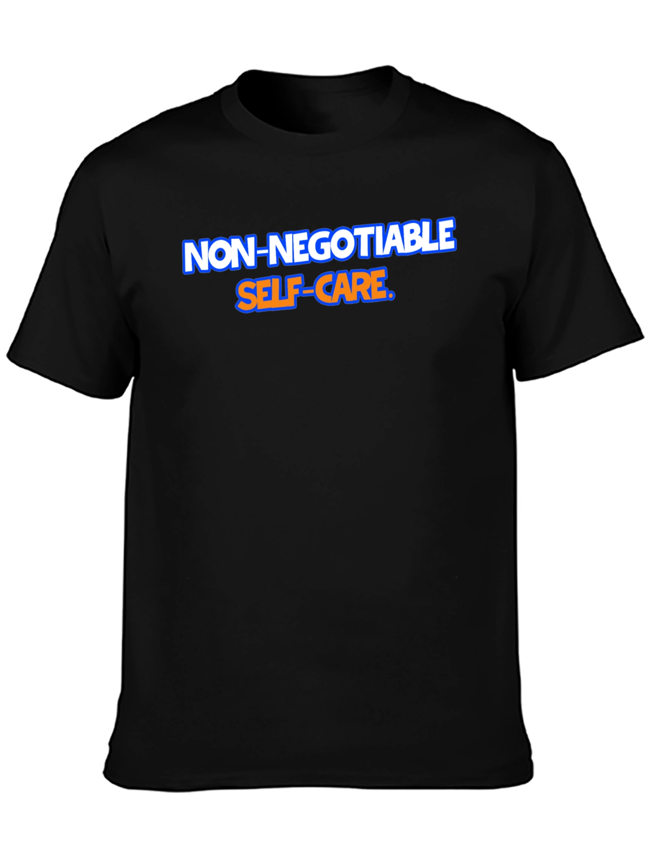 Non-Negotiable Self-Care Graphic Tee - Black