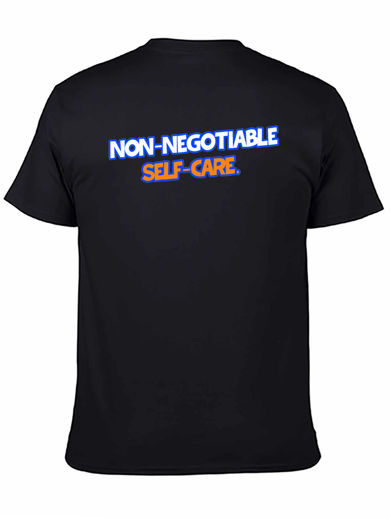 Non-Negotiable Self-Care Graphic Tee - Black