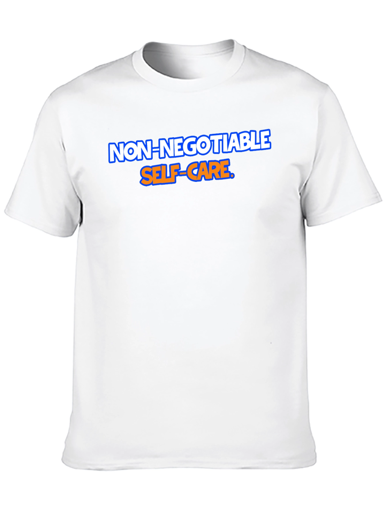 Non-Negotiable Self-Care Graphic Tee - Black