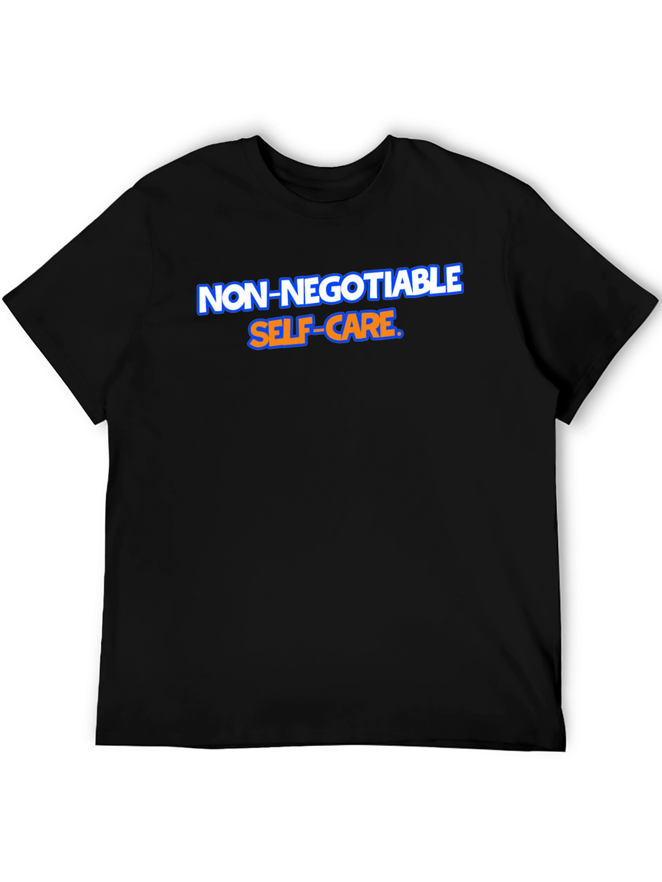 Non-Negotiable Self-Care Graphic Tee - Black
