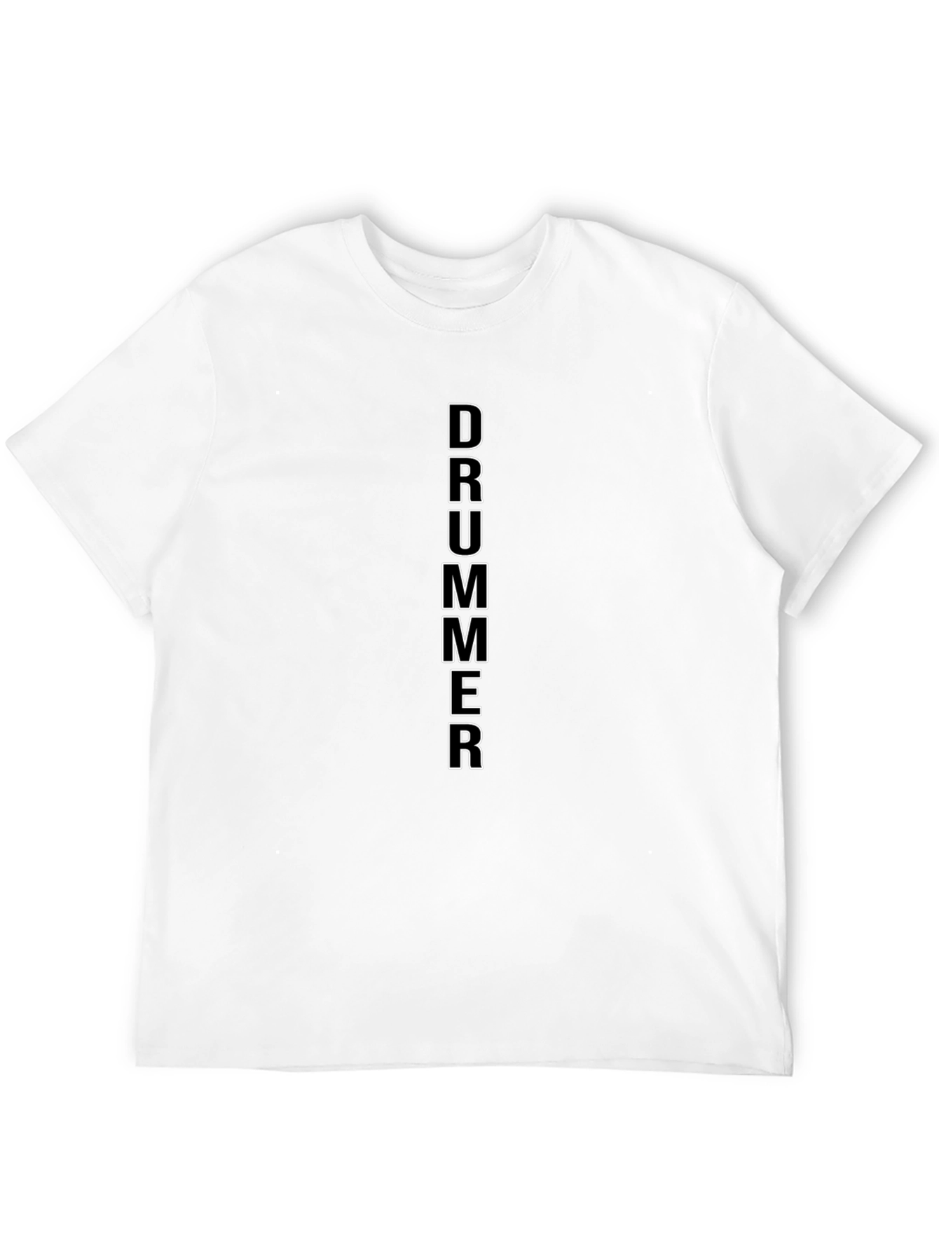 Drummer Graphic Black T-Shirt