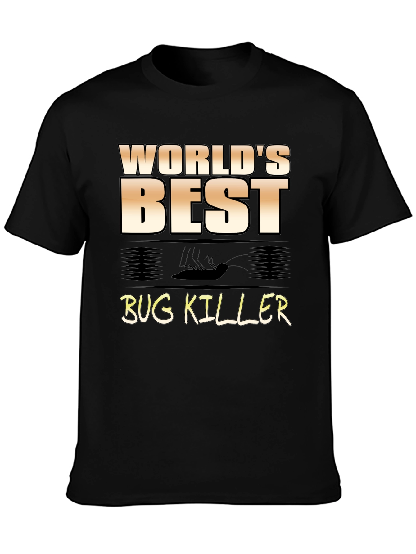 Worlds Best Bug Killer Novelty Graphic Tee