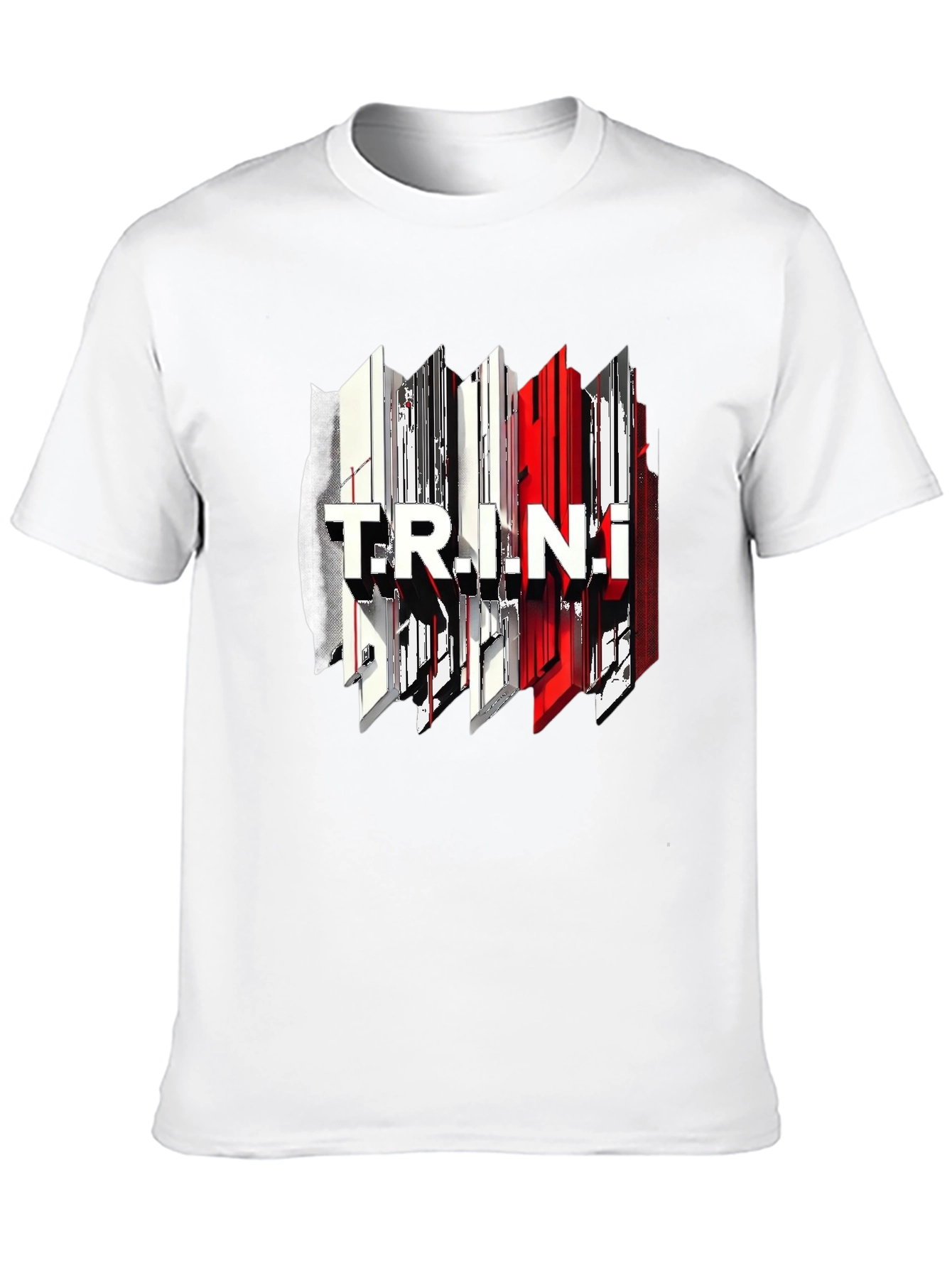 Trendy Trinidad Graphic Tee - Black Cotton T-Shirt