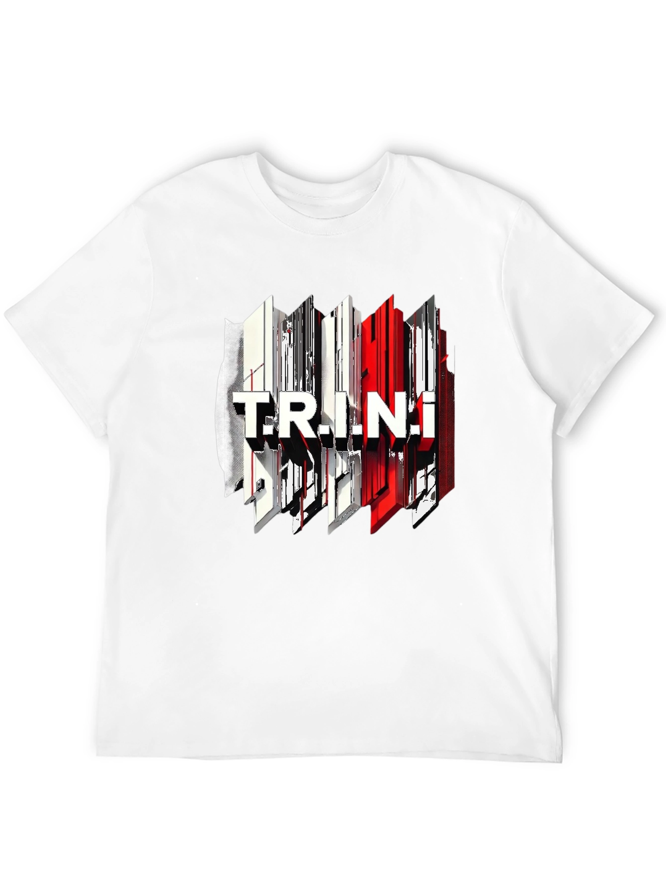 Trendy Trinidad Graphic Tee - Black Cotton T-Shirt