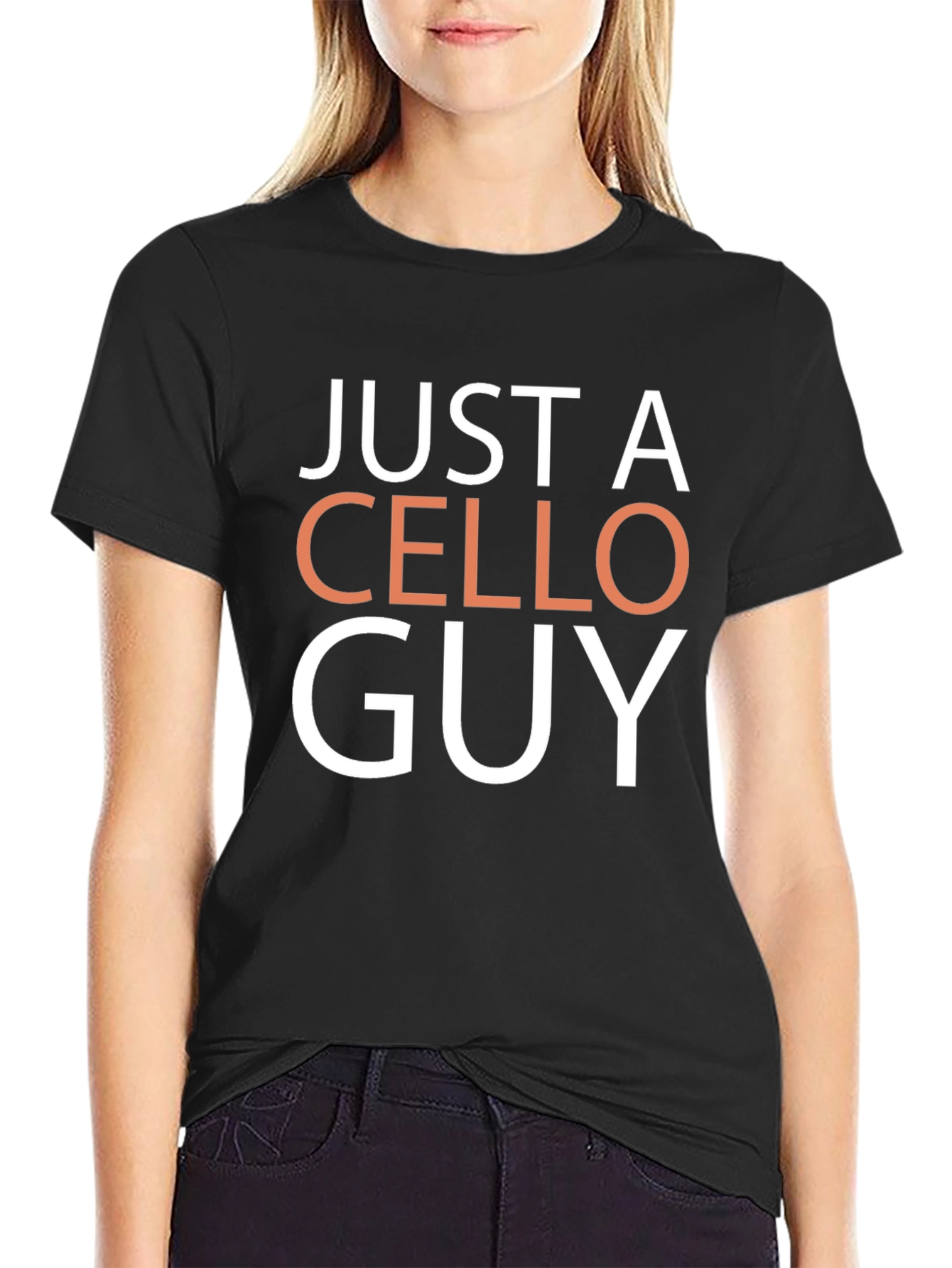 Just a Cello Guy T-Shirt - Musicians Tee