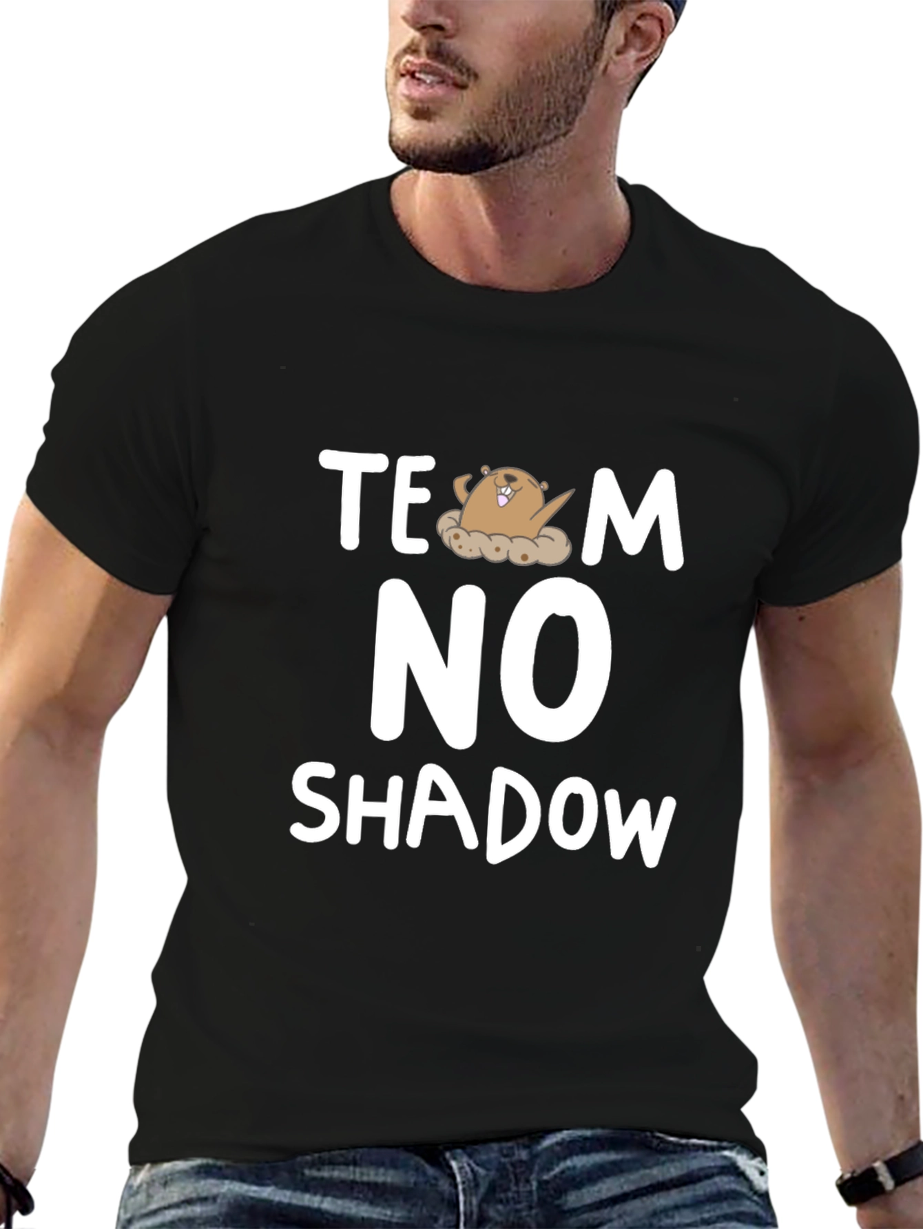 Team No Shadow Groundhog Day T-Shirt