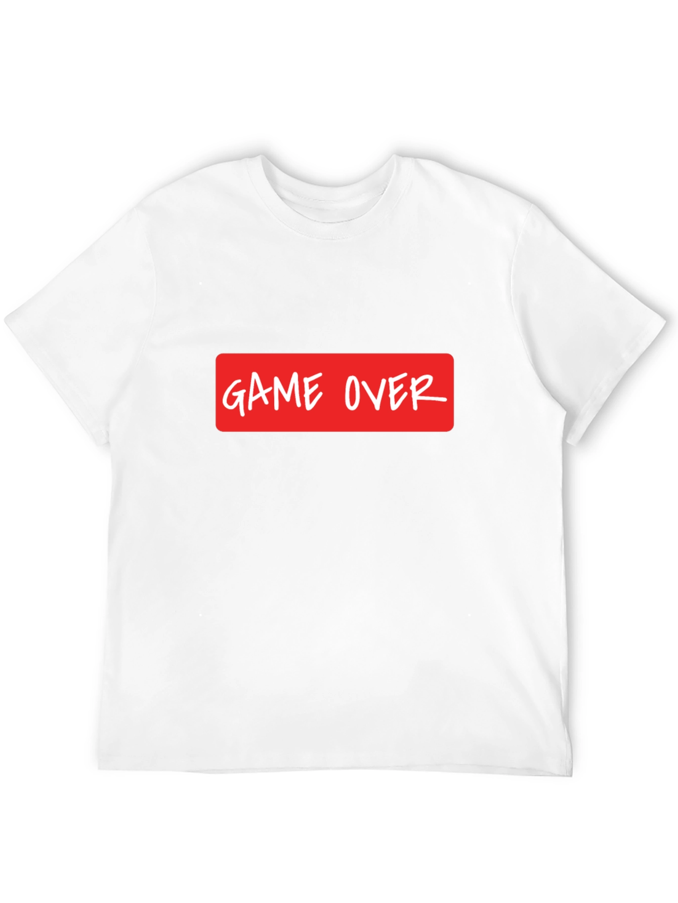 Game Over Graphic Print T-Shirt