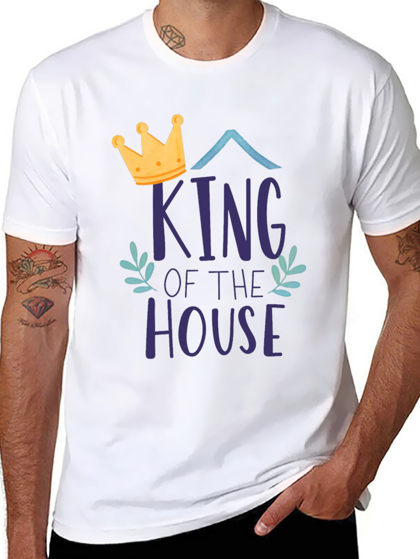 King of the House Mens Graphic T-Shirt