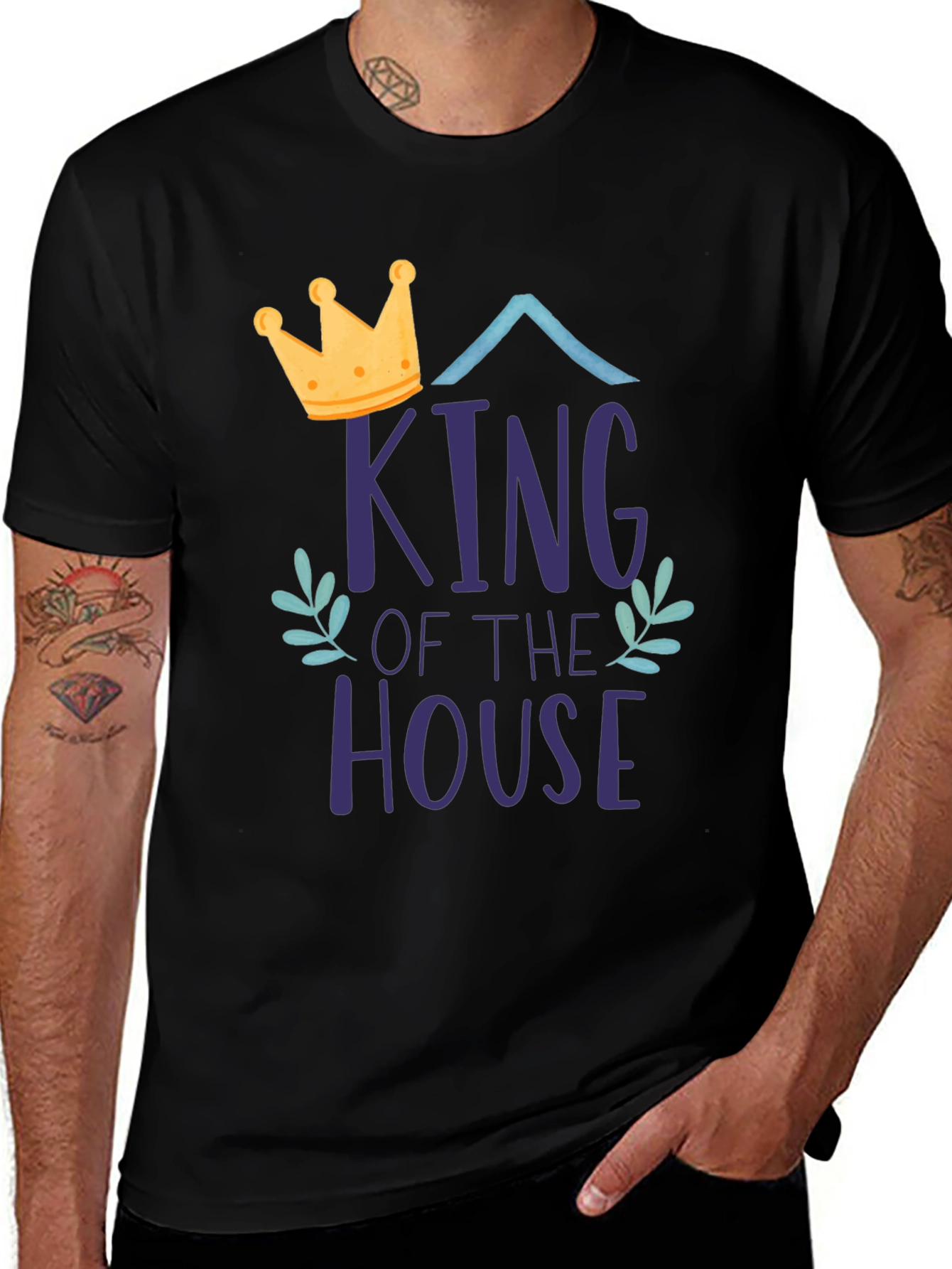 King of the House Mens Graphic T-Shirt