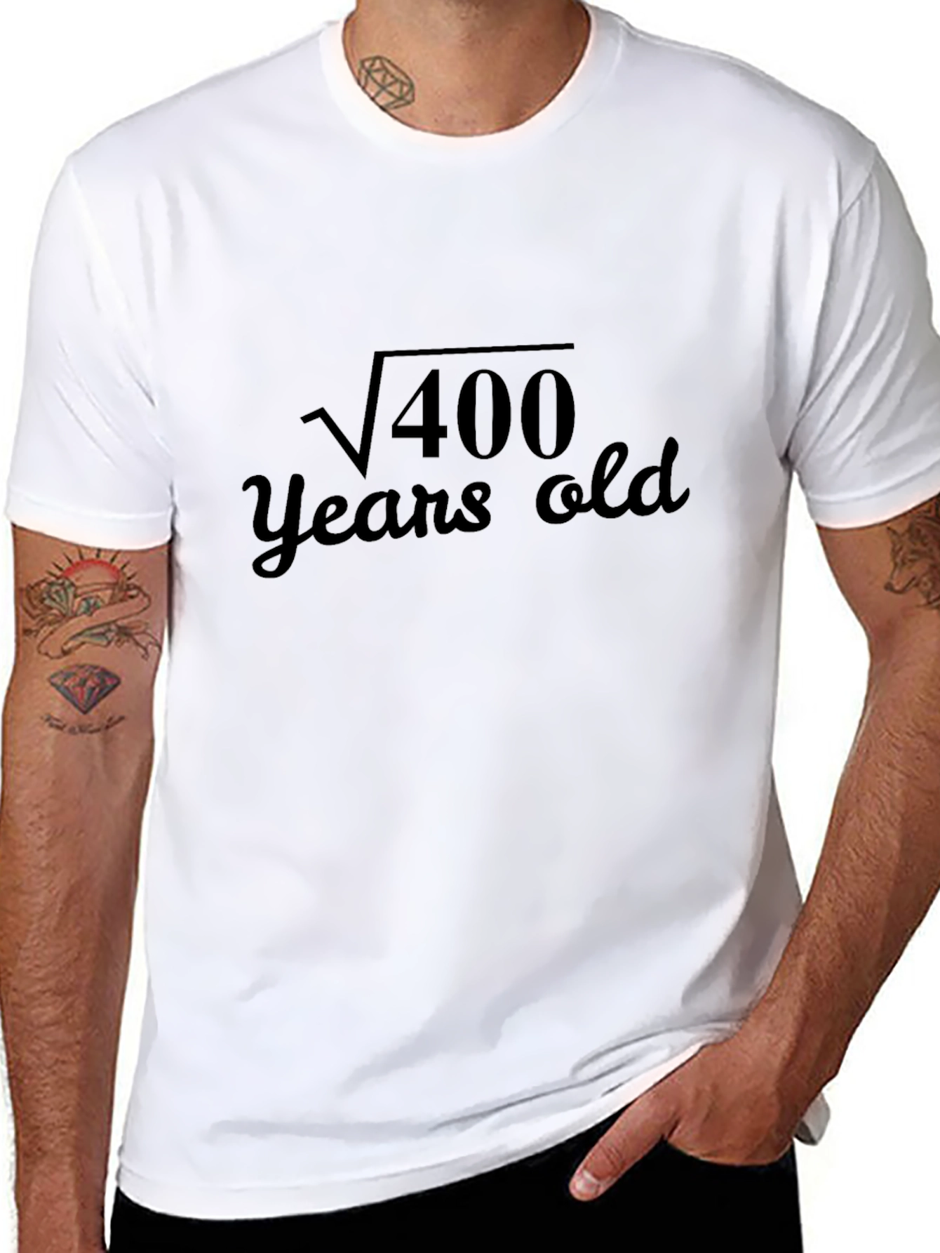 Funny 20 Years Old Math T-Shirt Birthday Gift