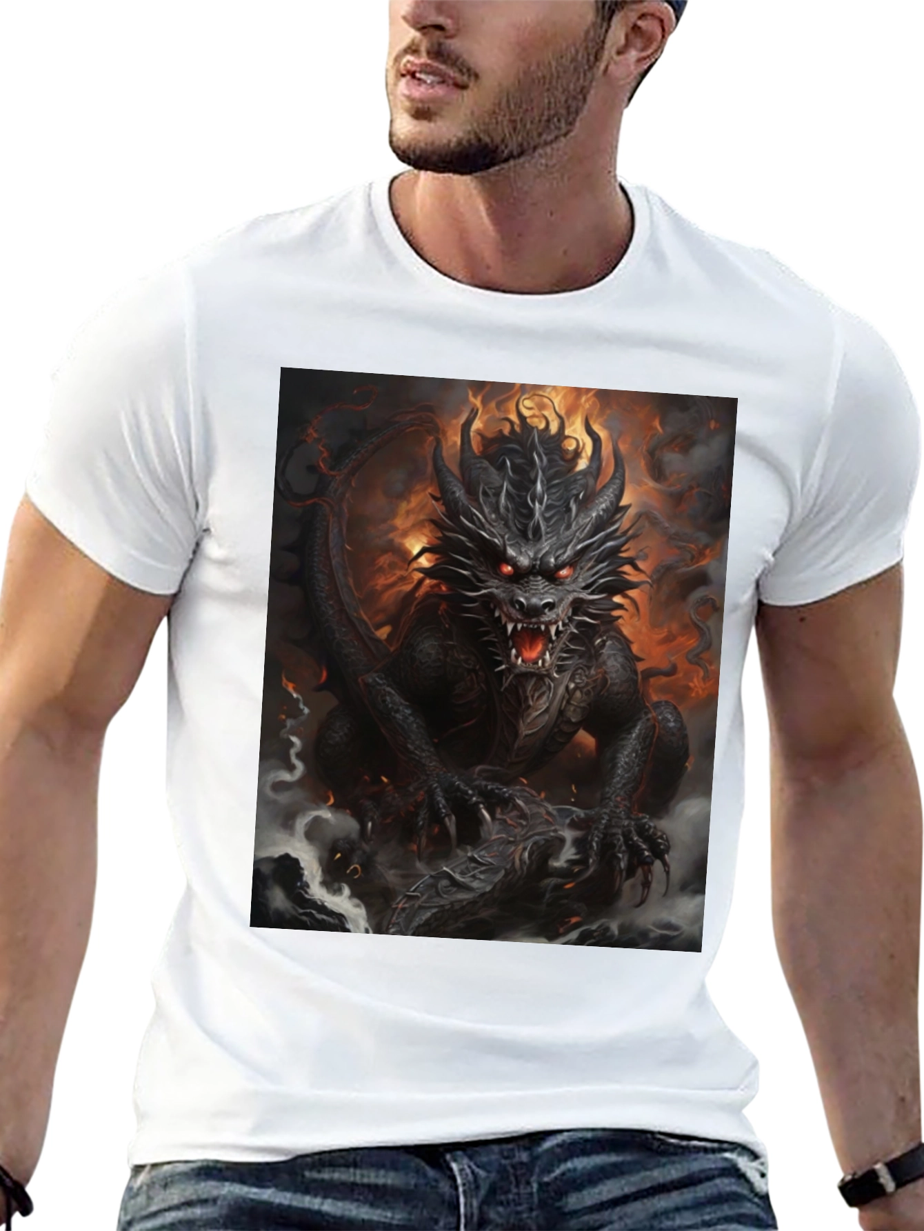 Dragon Graphic Tee - Unleash Your Inner Beast