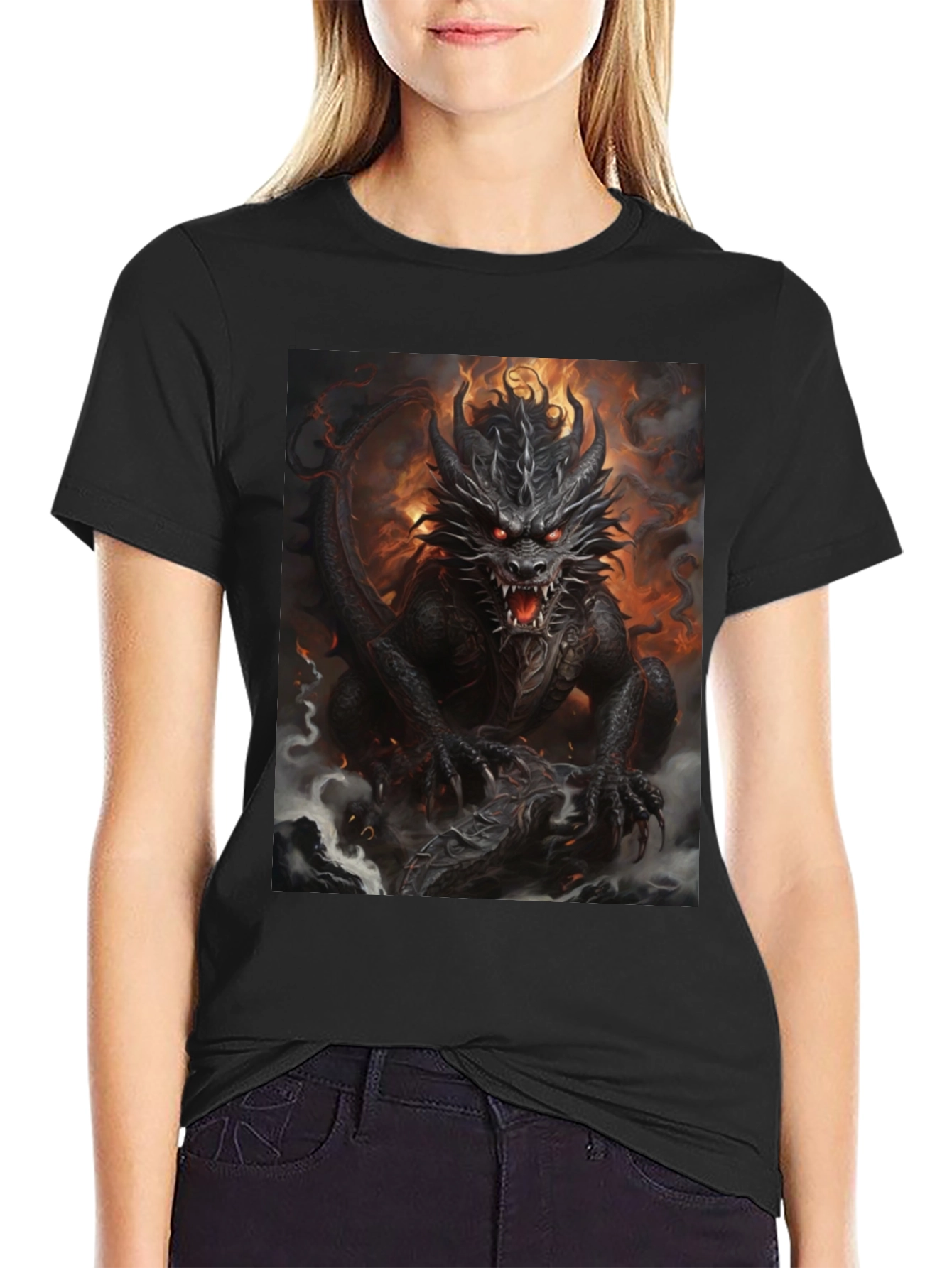 Dragon Graphic Tee - Unleash Your Inner Beast