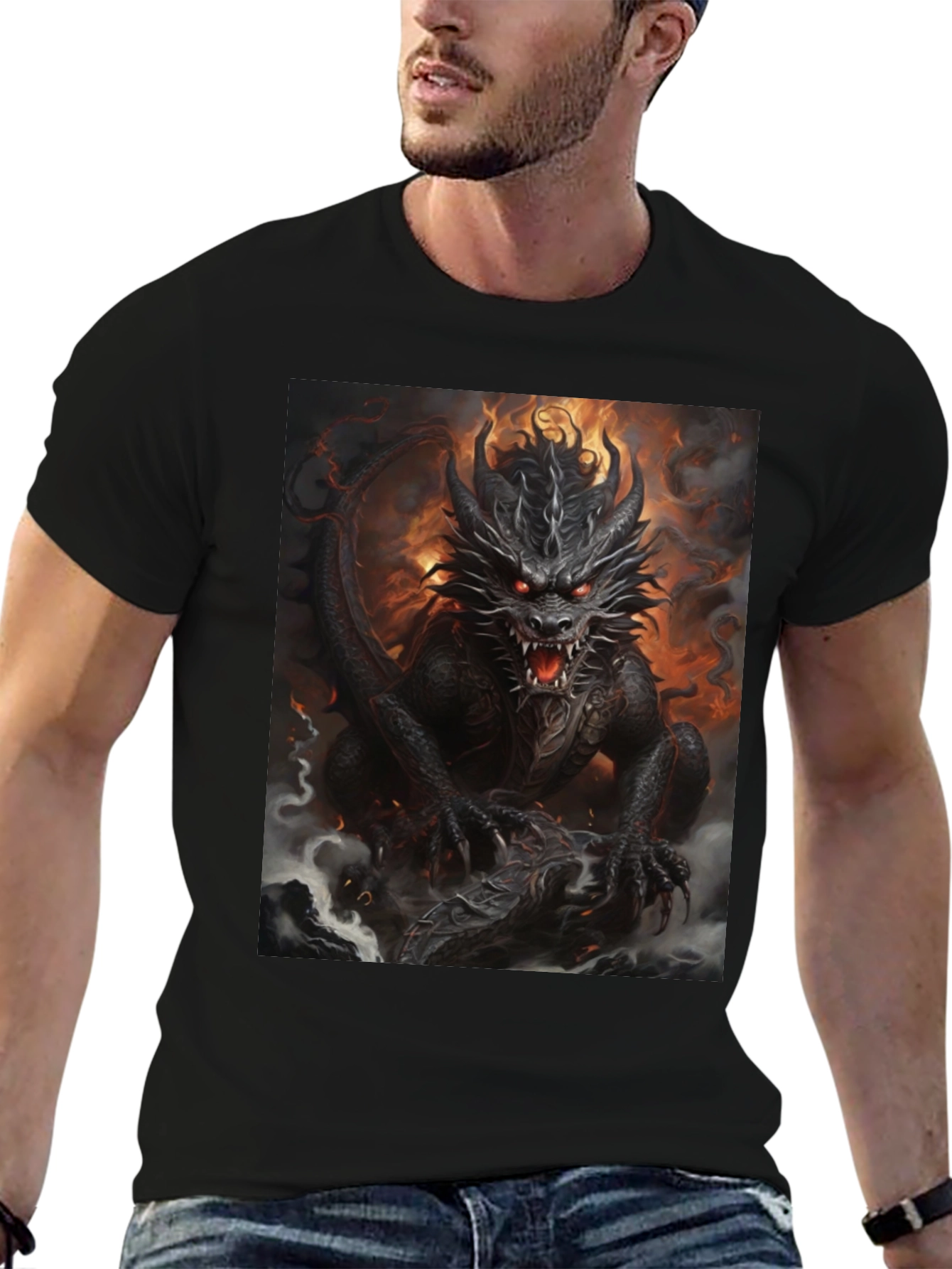 Dragon Graphic Tee - Unleash Your Inner Beast