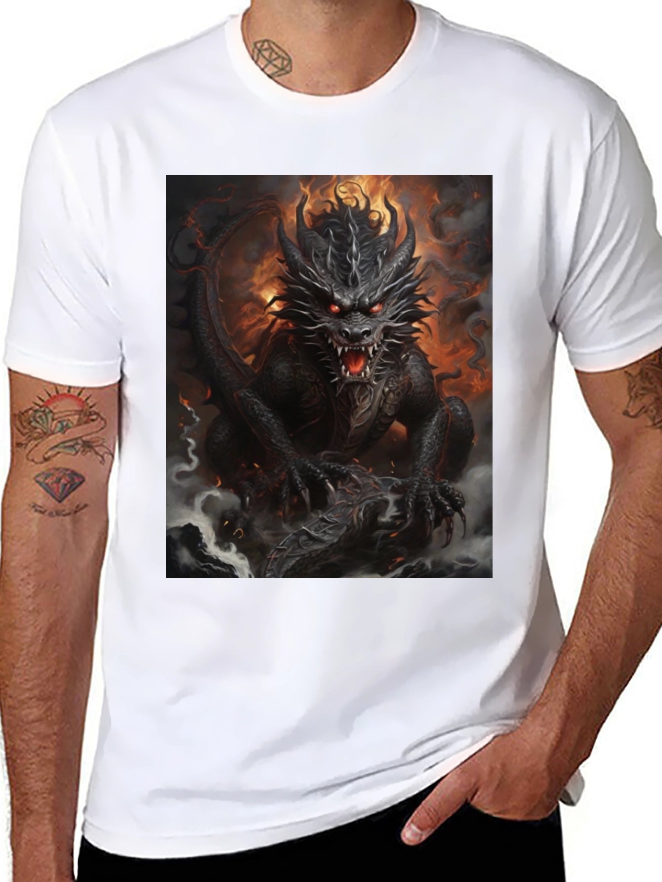 Dragon Graphic Tee - Unleash Your Inner Beast