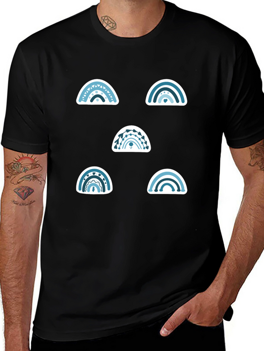 Rainbow Graphic Tee - Stylish Casual Wear
