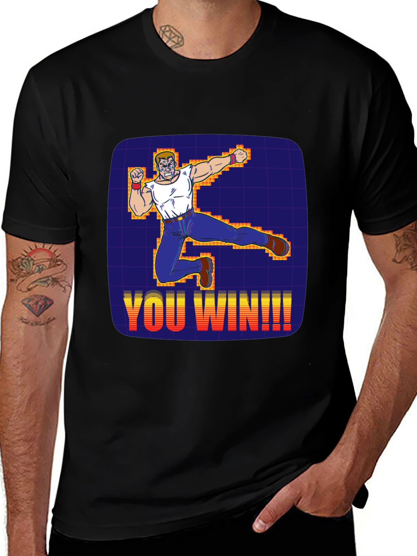 Retro Gaming T-Shirt - You Win!
