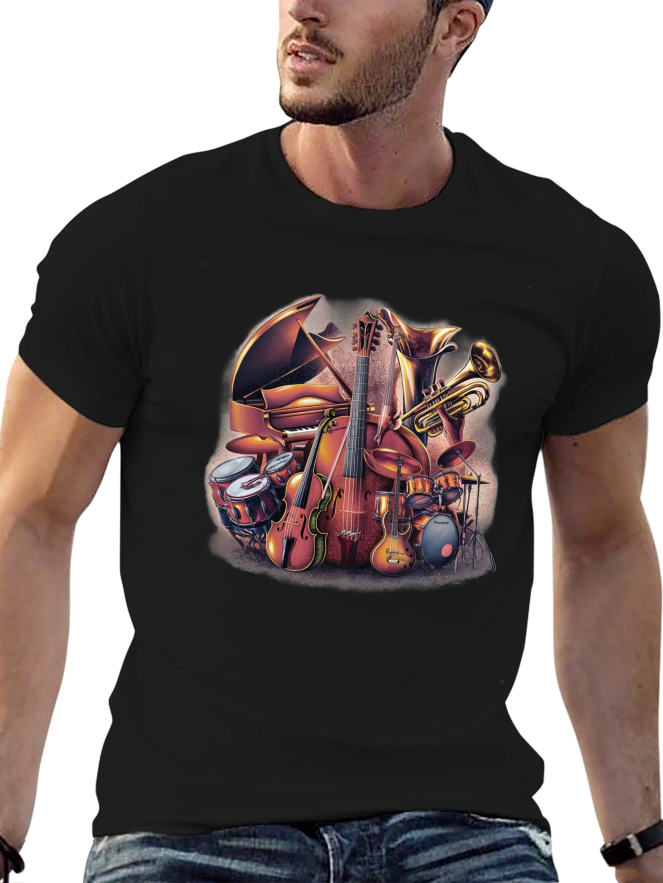 Musical Instruments Graphic Tee