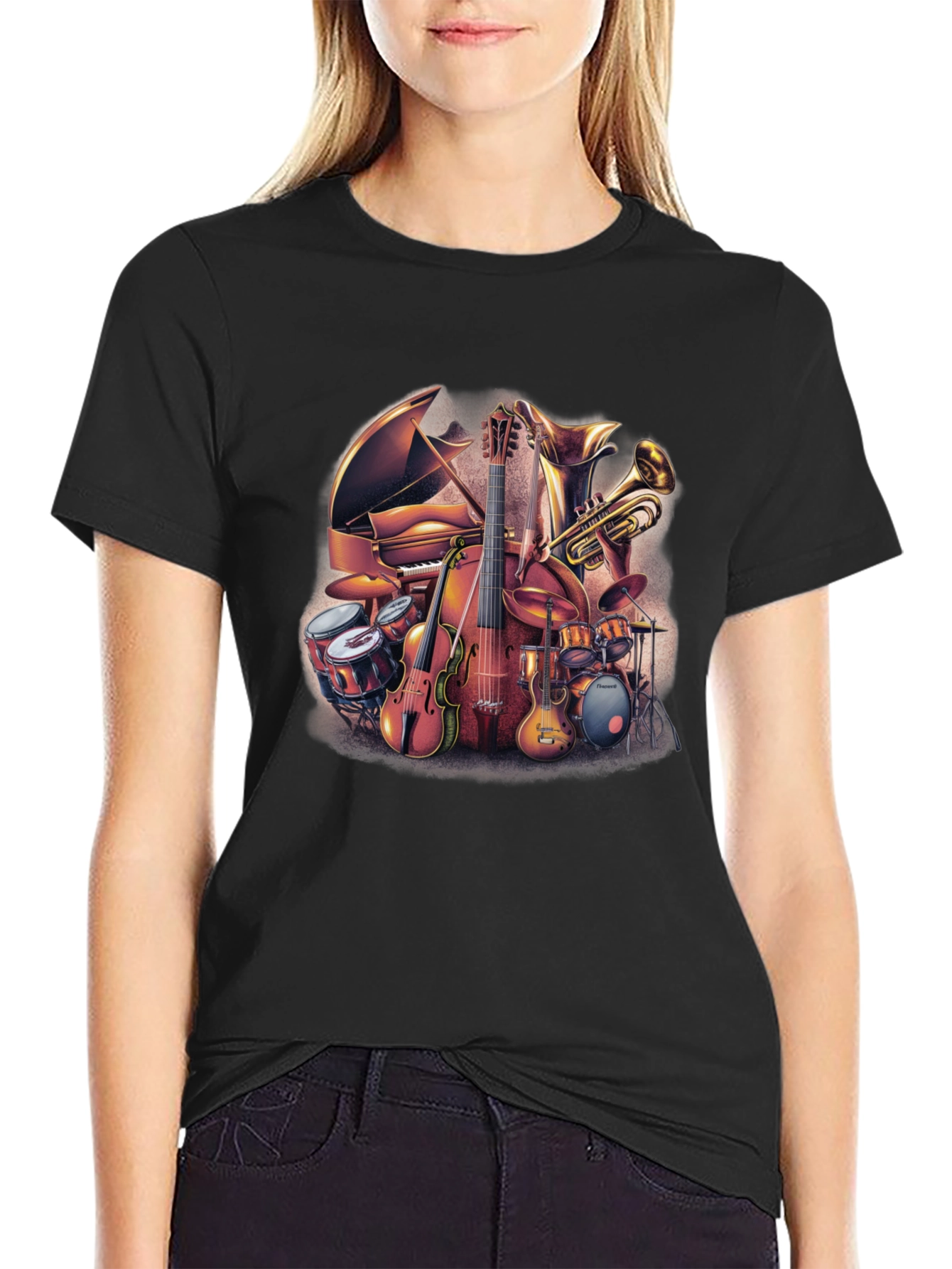Musical Instruments Graphic Tee
