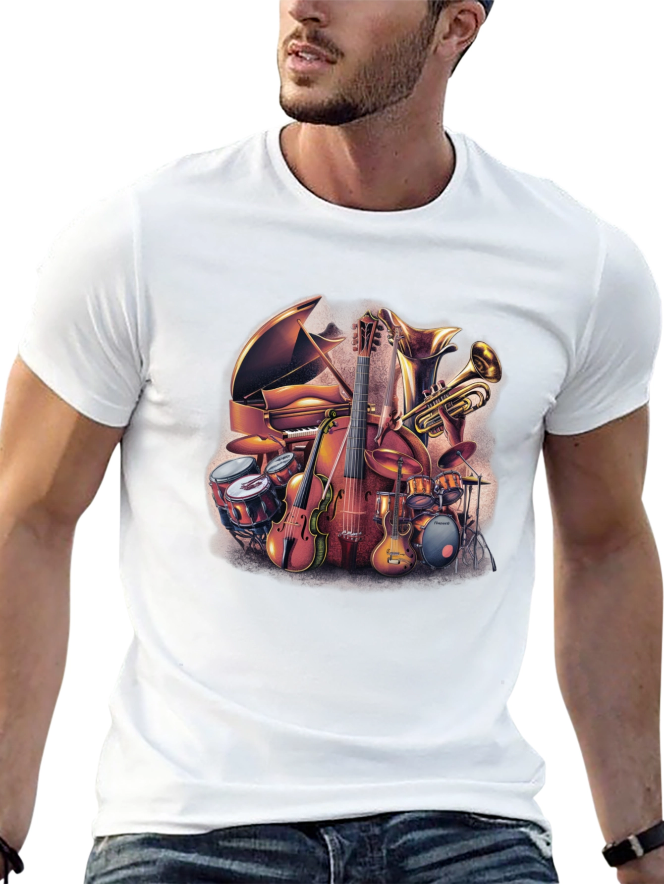 Musical Instruments Graphic Tee