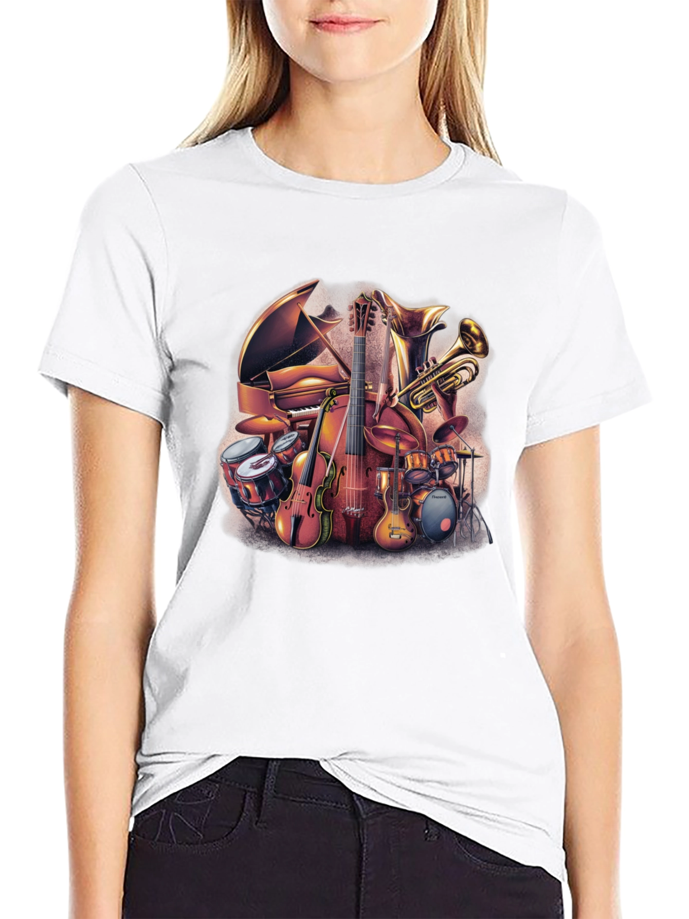 Musical Instruments Graphic Tee