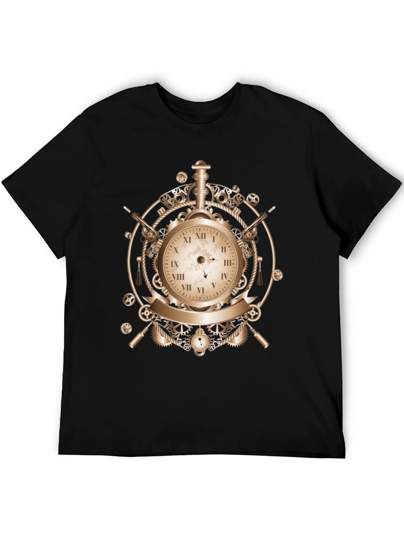 Steampunk Clockwork T-Shirt - Unique Design