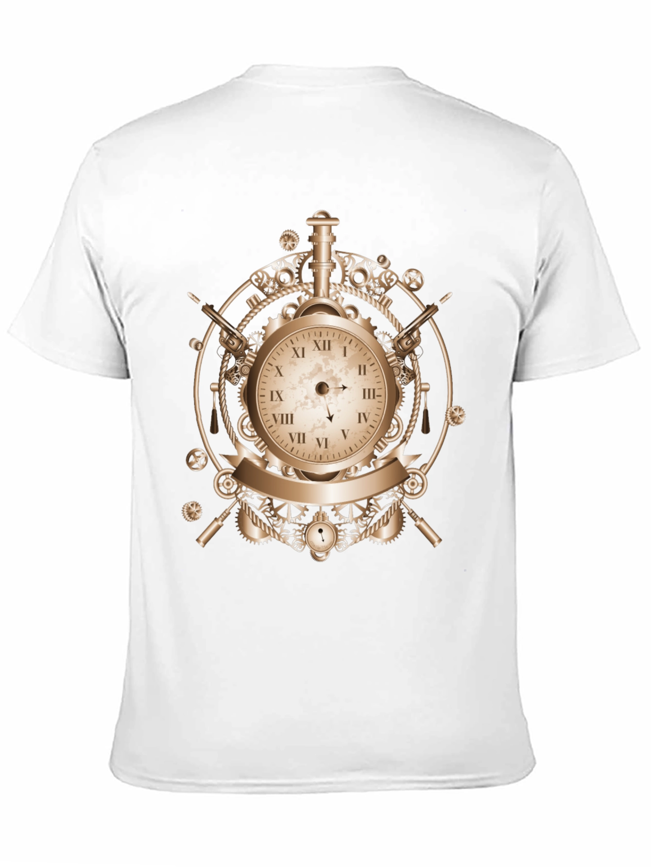 Steampunk Clockwork T-Shirt - Unique Design