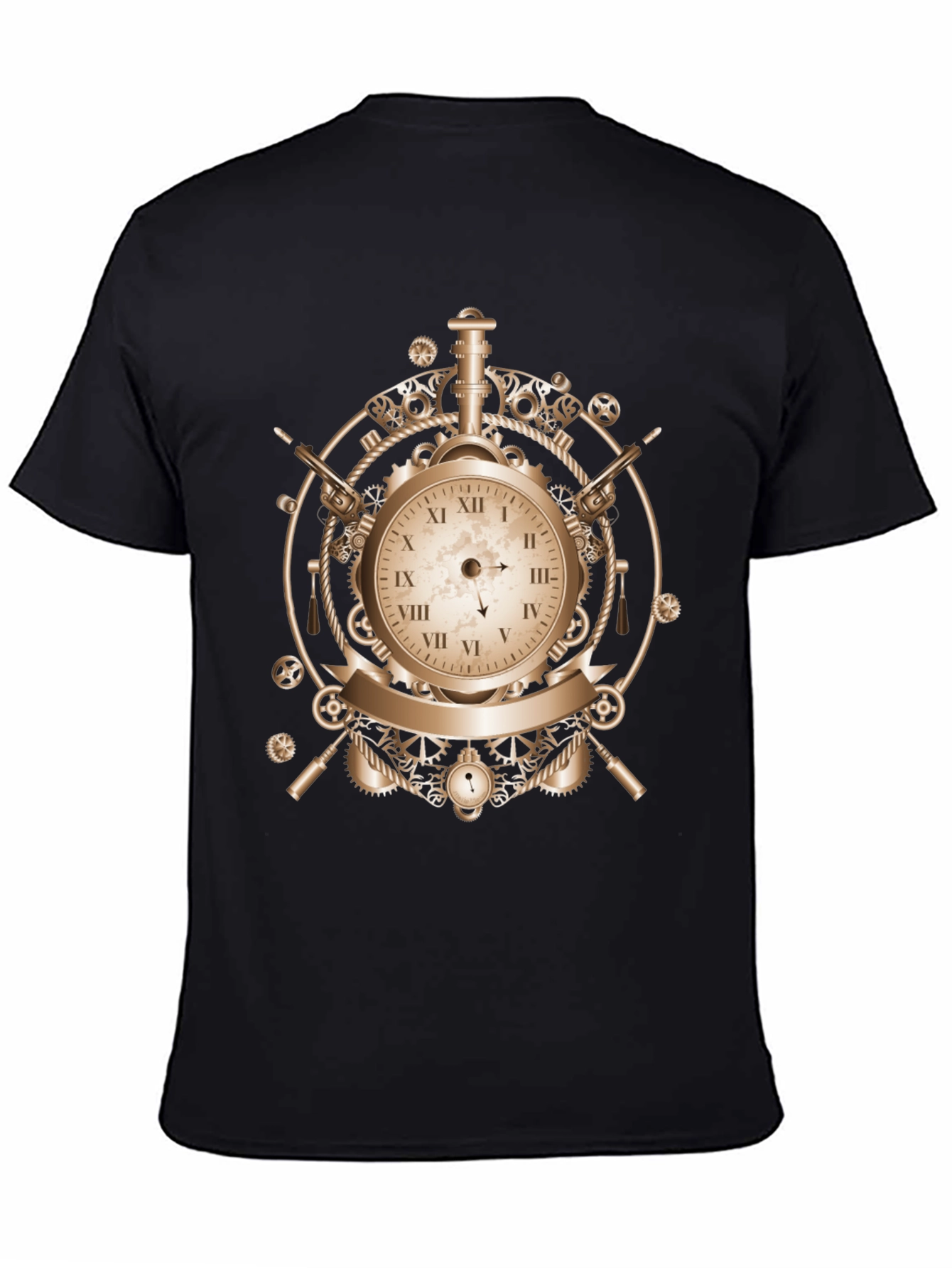 Steampunk Clockwork T-Shirt - Unique Design
