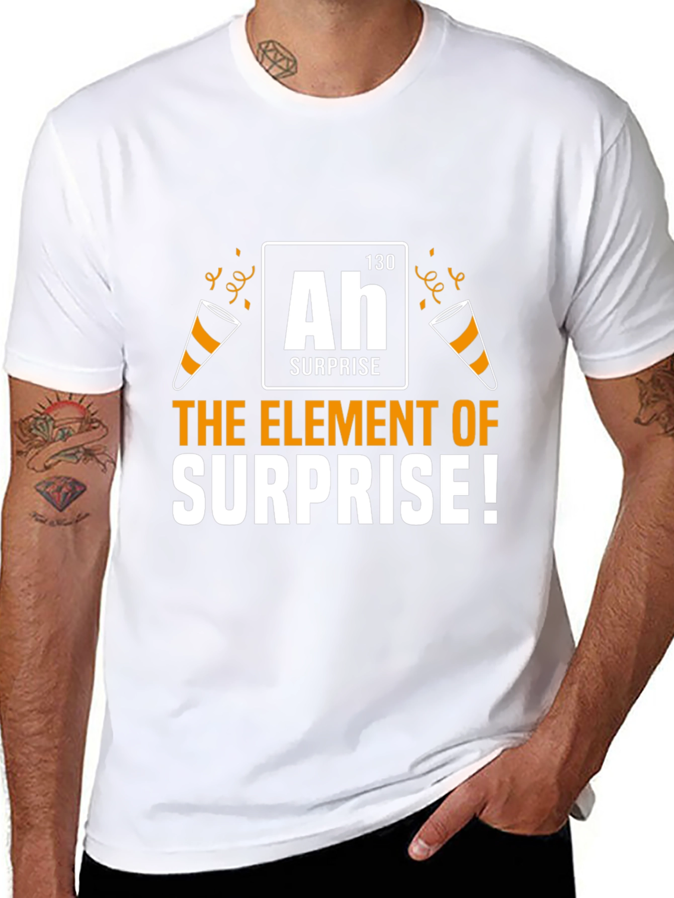 The Element of Surprise T-Shirt - Funny Chemistry Tee