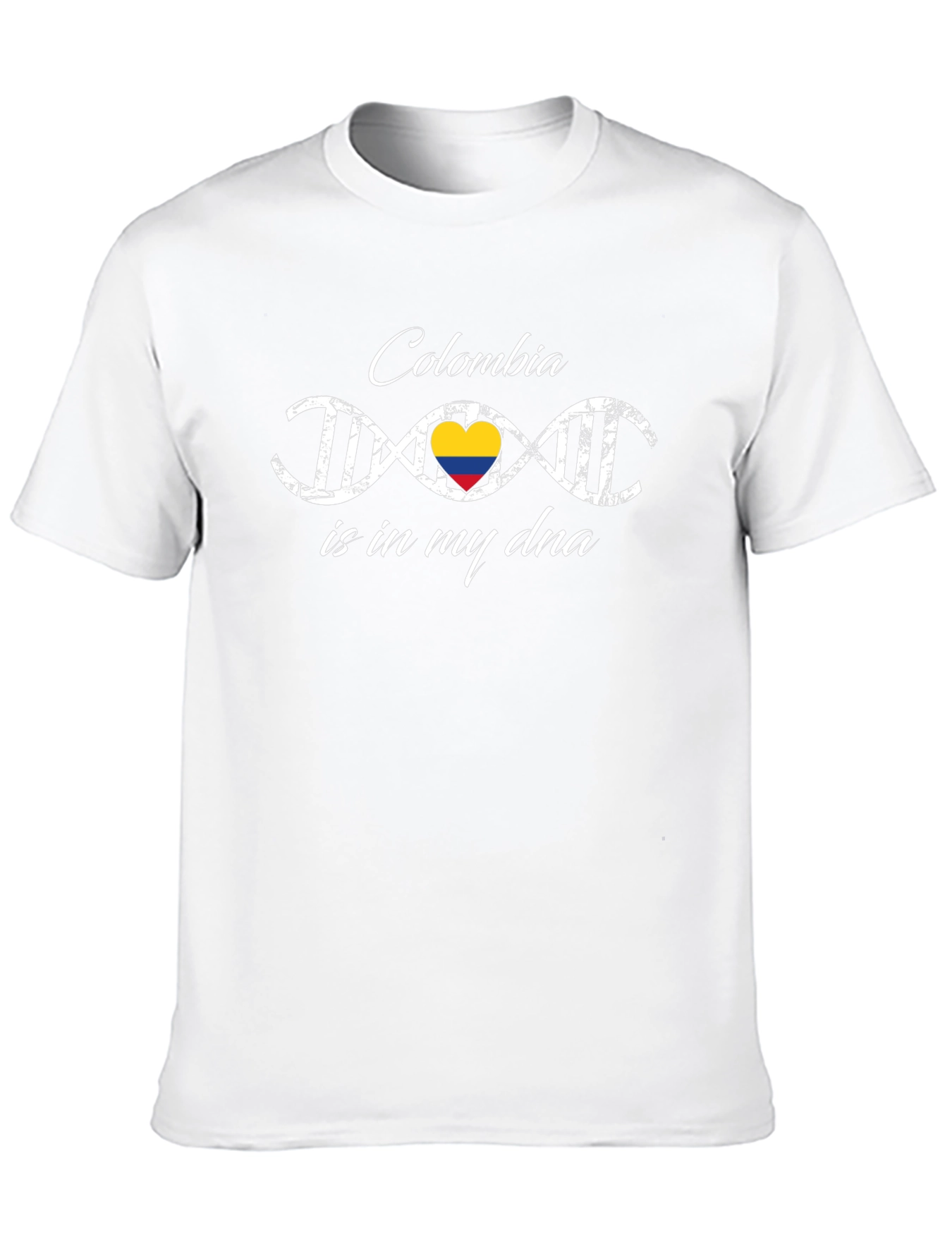 Colombia DNA Heart T-Shirt