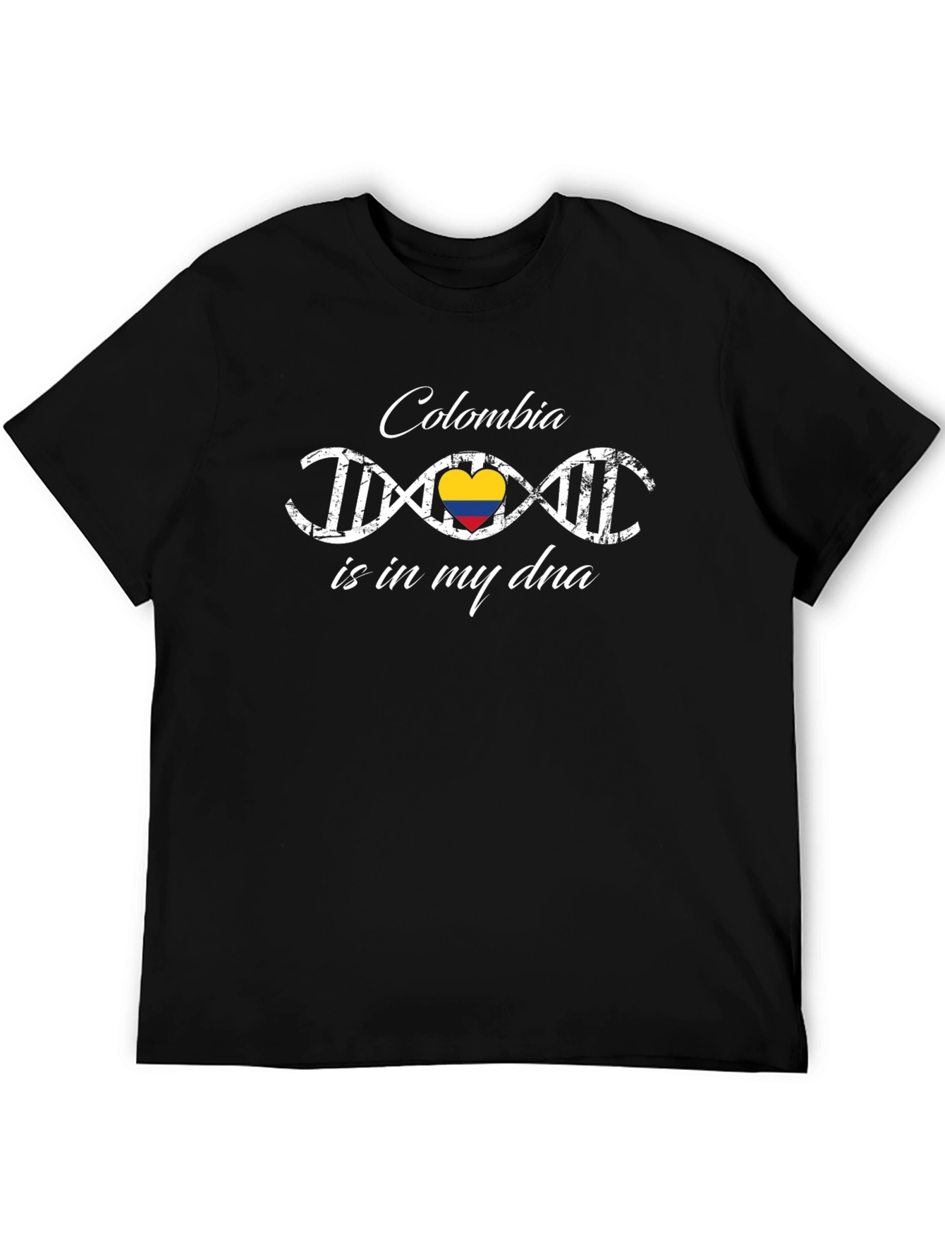 Colombia DNA Heart T-Shirt