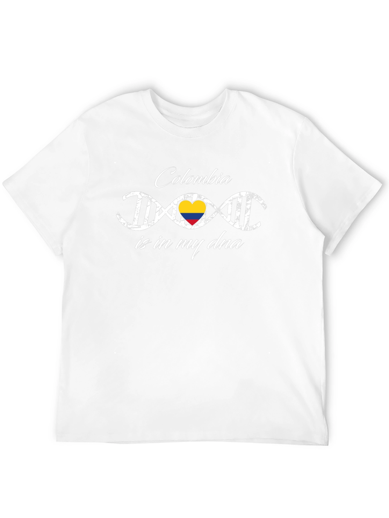 Colombia DNA Heart T-Shirt