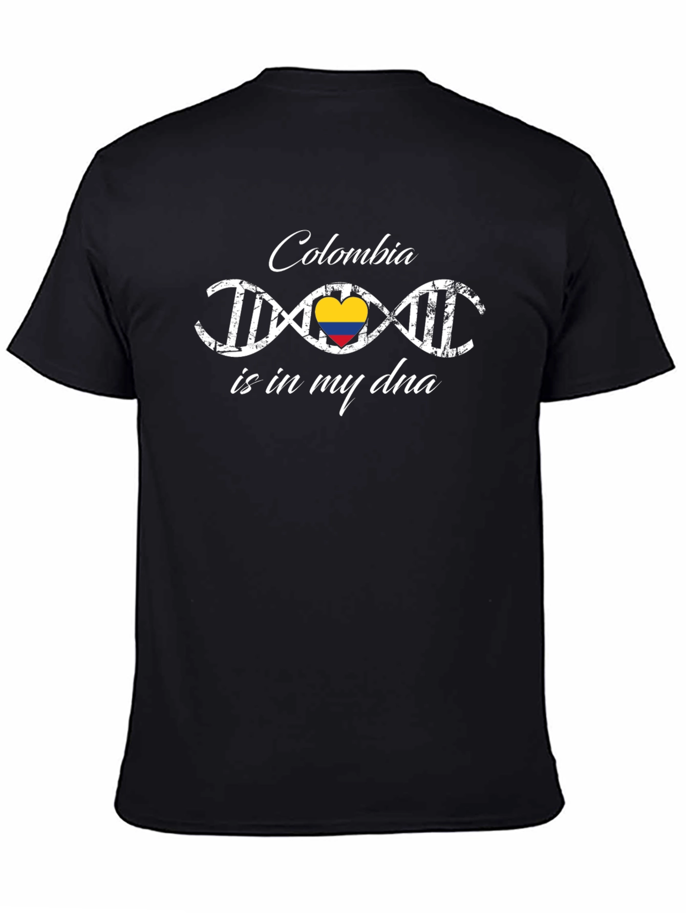 Colombia DNA Heart T-Shirt