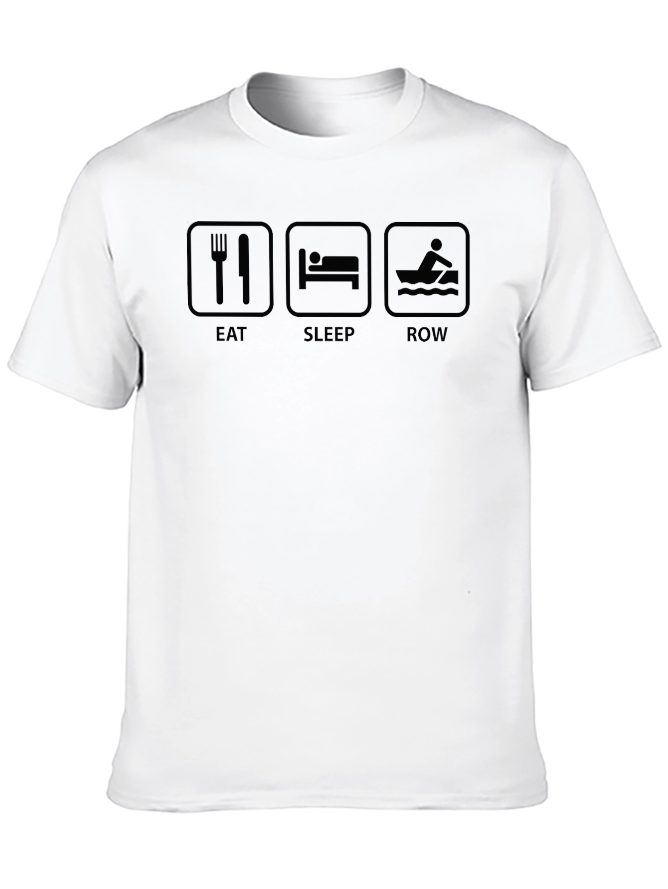 Eat Sleep Row T-Shirt - Rowing Lover Gift