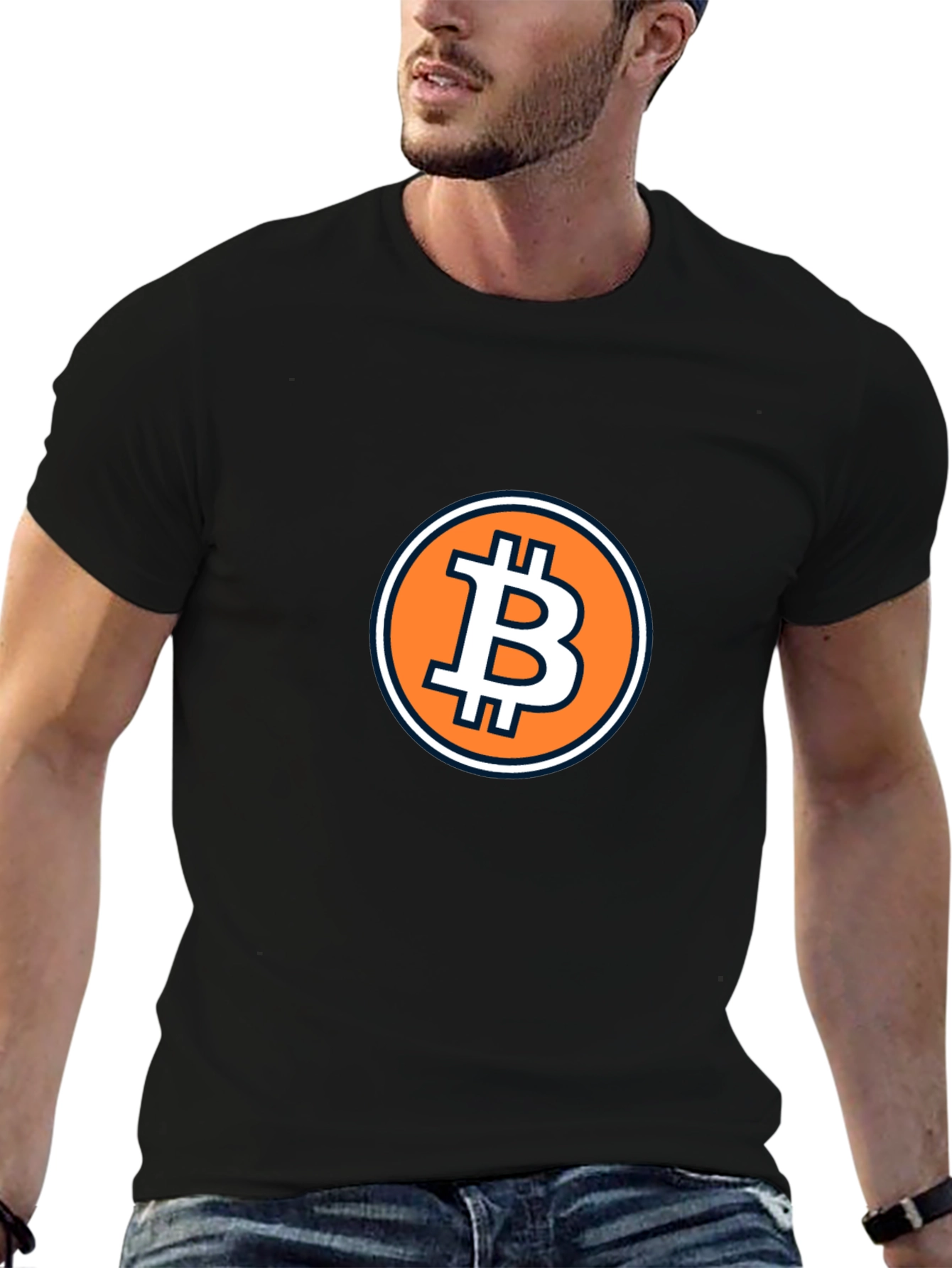 Bitcoin Crypto T-Shirt - Black